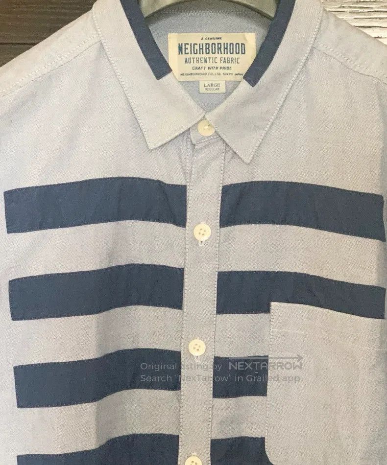 Neighborhood Neighborhood Oxford Shirt Size US L / EU 52-54 / 3 - 6 Thumbnail