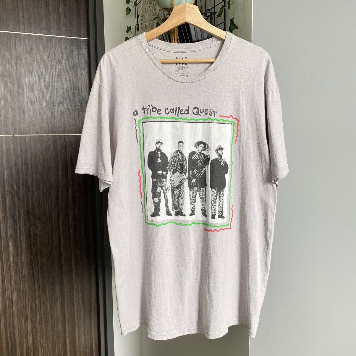 Rap Tees A Tribe Called Quest American Hip Hop ERD GRUNGE TEE Size US XL / EU 56 / 4 - 1 Thumbnail