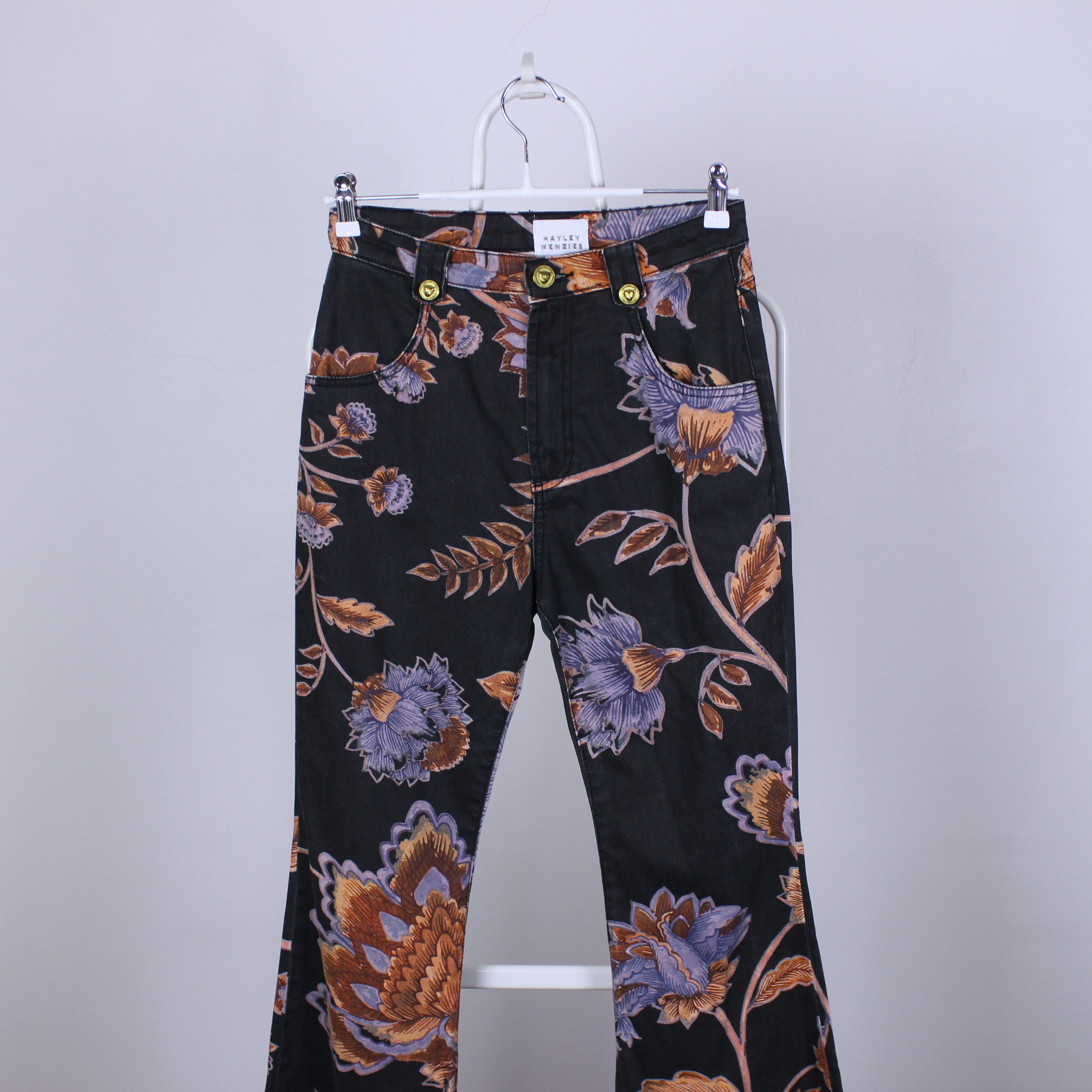 Other Hayley Manzies women denim flowers suits top pants L Size L / US 10 / IT 46 - 13 Thumbnail