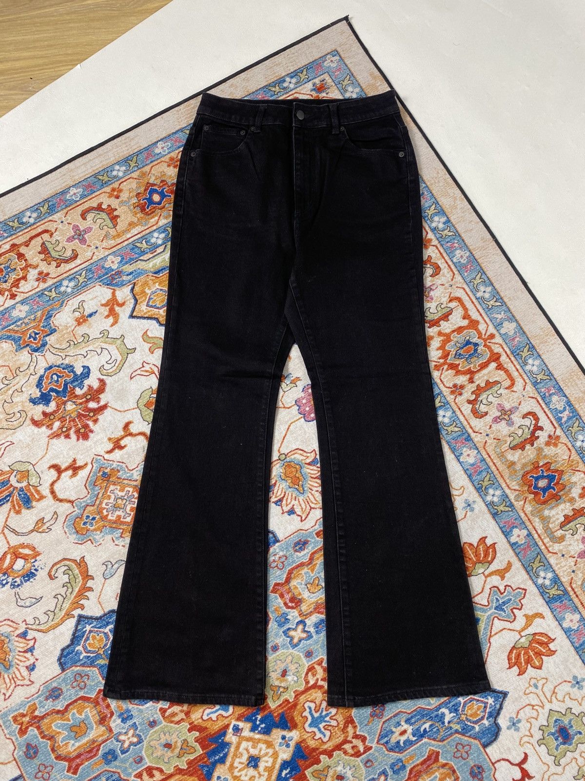 Undercover × Uniqlo Gu Uniqlo Flared Denim Pants Size US 29 - 1 Thumbnail