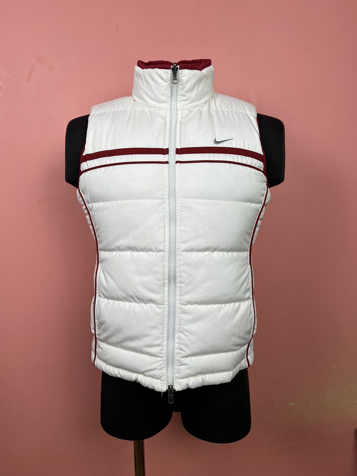 Nike Nike vintage rare vest double side streetwear womens down Size M / US 6-8 / IT 42-44 - 2 Thumbnail