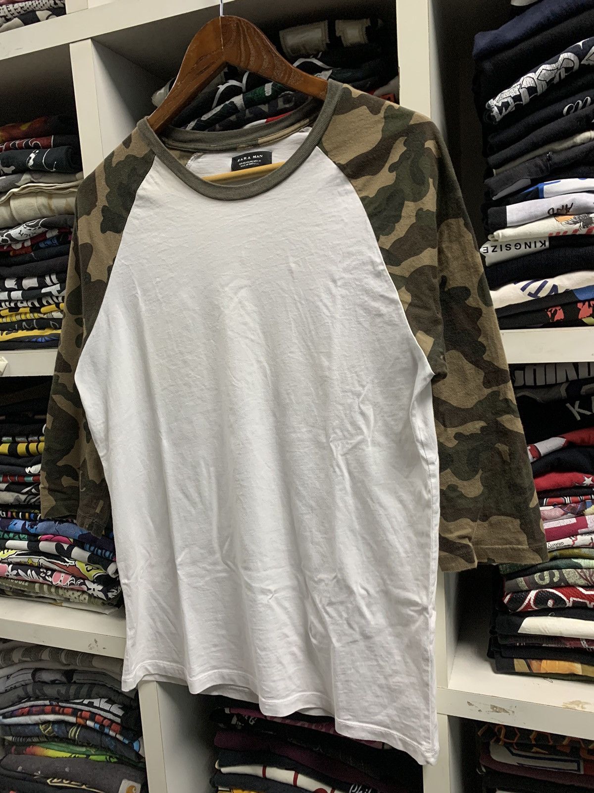 Zara Zara Man camo t-shirt Size US M / EU 48-50 / 2 - 5 Thumbnail