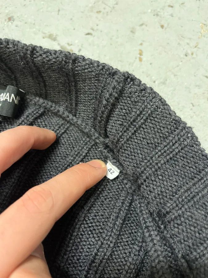 Dolce & Gabbana 2000s Dolce & Gabbana Dark Wool Cardigan Sweater Size US M / EU 48-50 / 2 - 9 Thumbnail