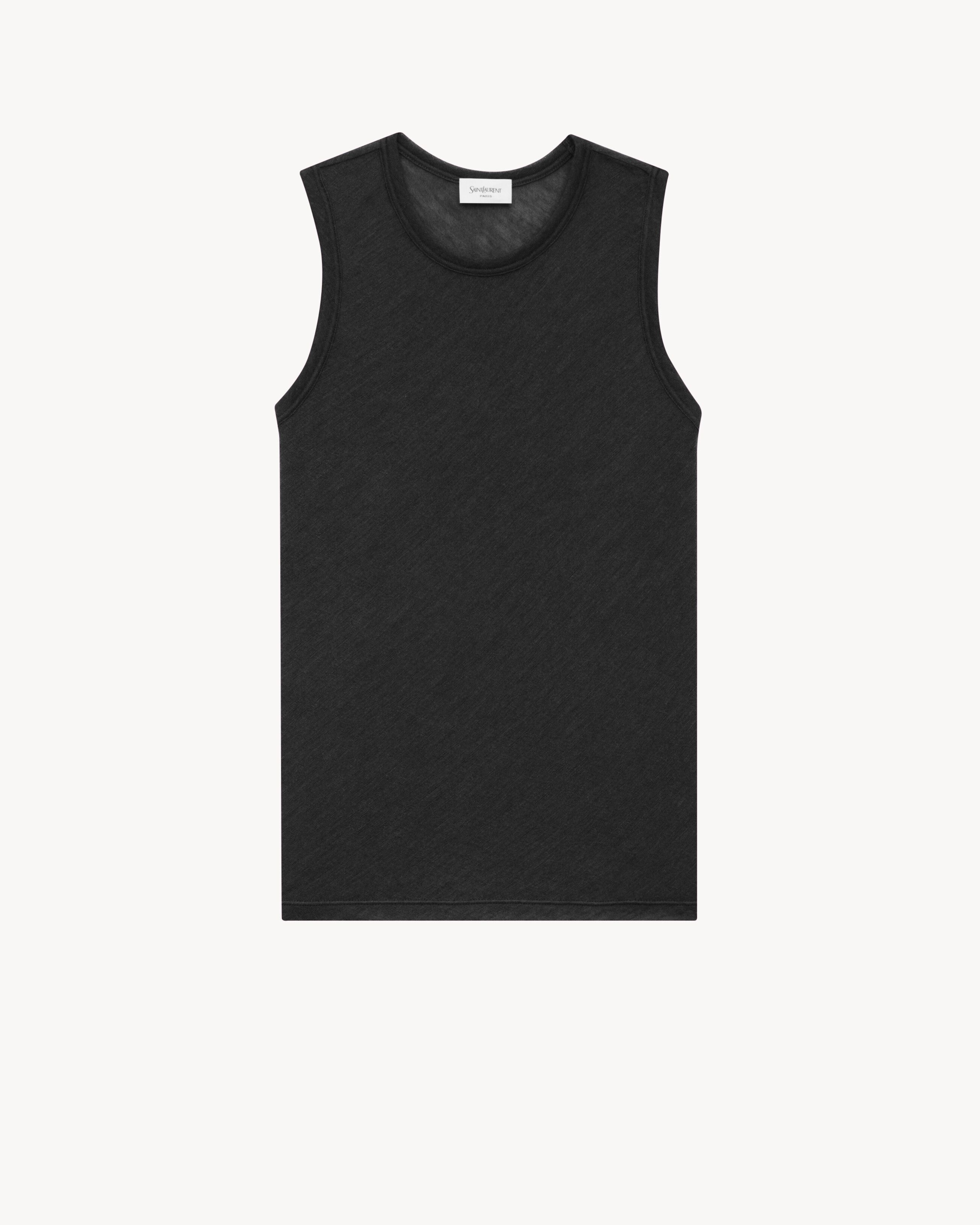 Saint Laurent Tank Top In Cashmere And Silk tag size M Women - USA Duties Paid