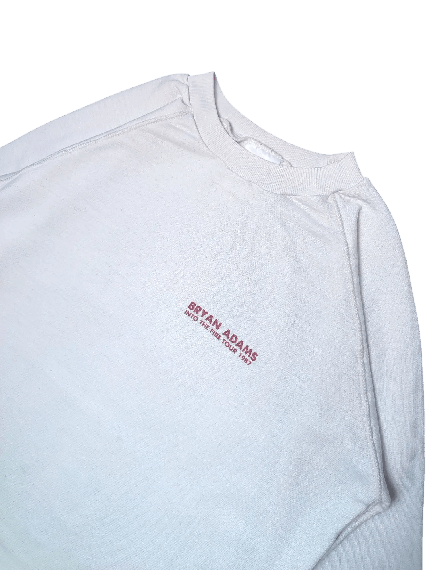 Band Tees × Vintage 1987 Bryan Adams Into the Fire Tour Sweatshirt Size US S / EU 44-46 / 1 - 10 Thumbnail