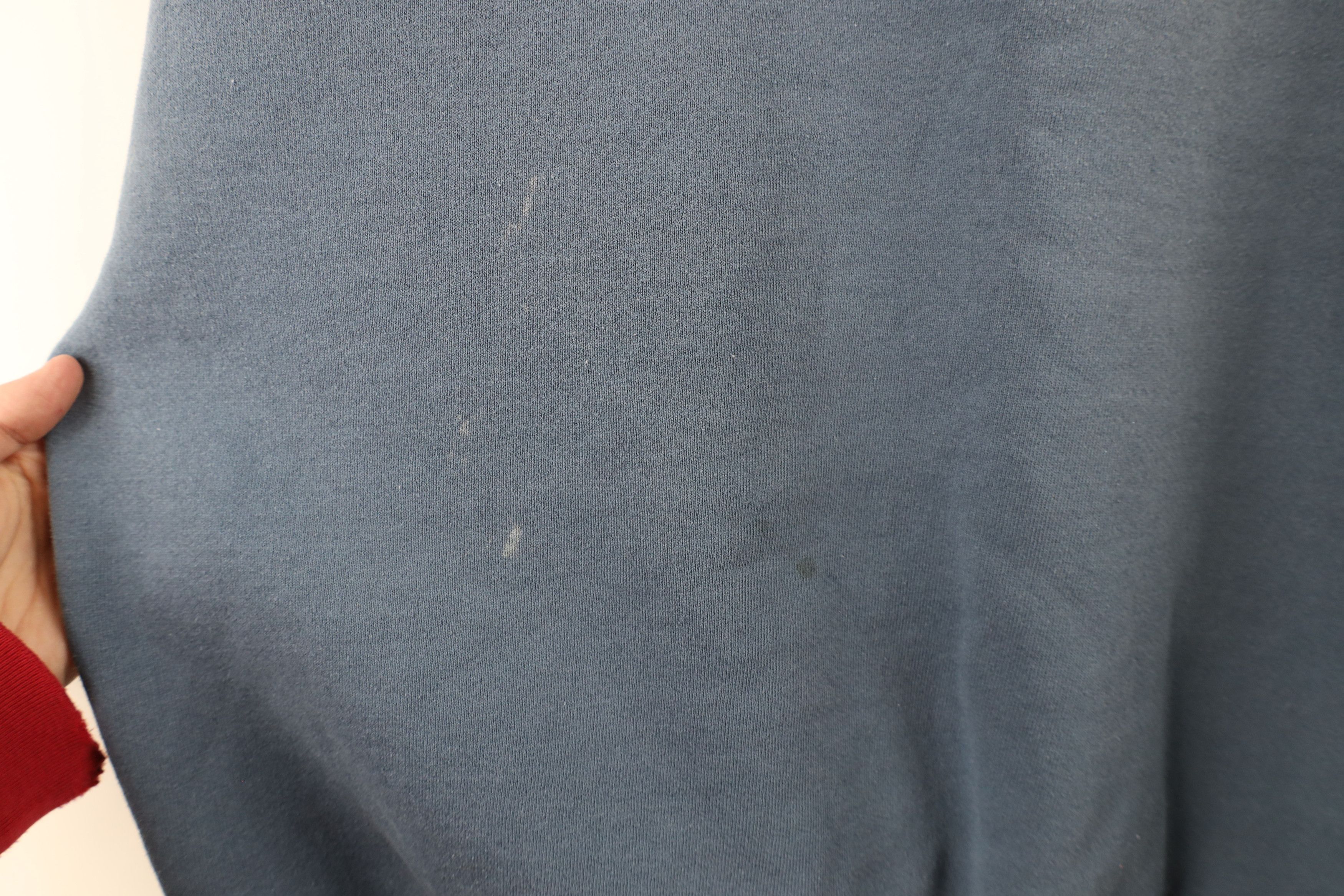 Russell Athletic × Vintage Vintage 90s Russell Athletic Distressed Crewneck Sweatshirt Size US XL / EU 56 / 4 - 6 Thumbnail