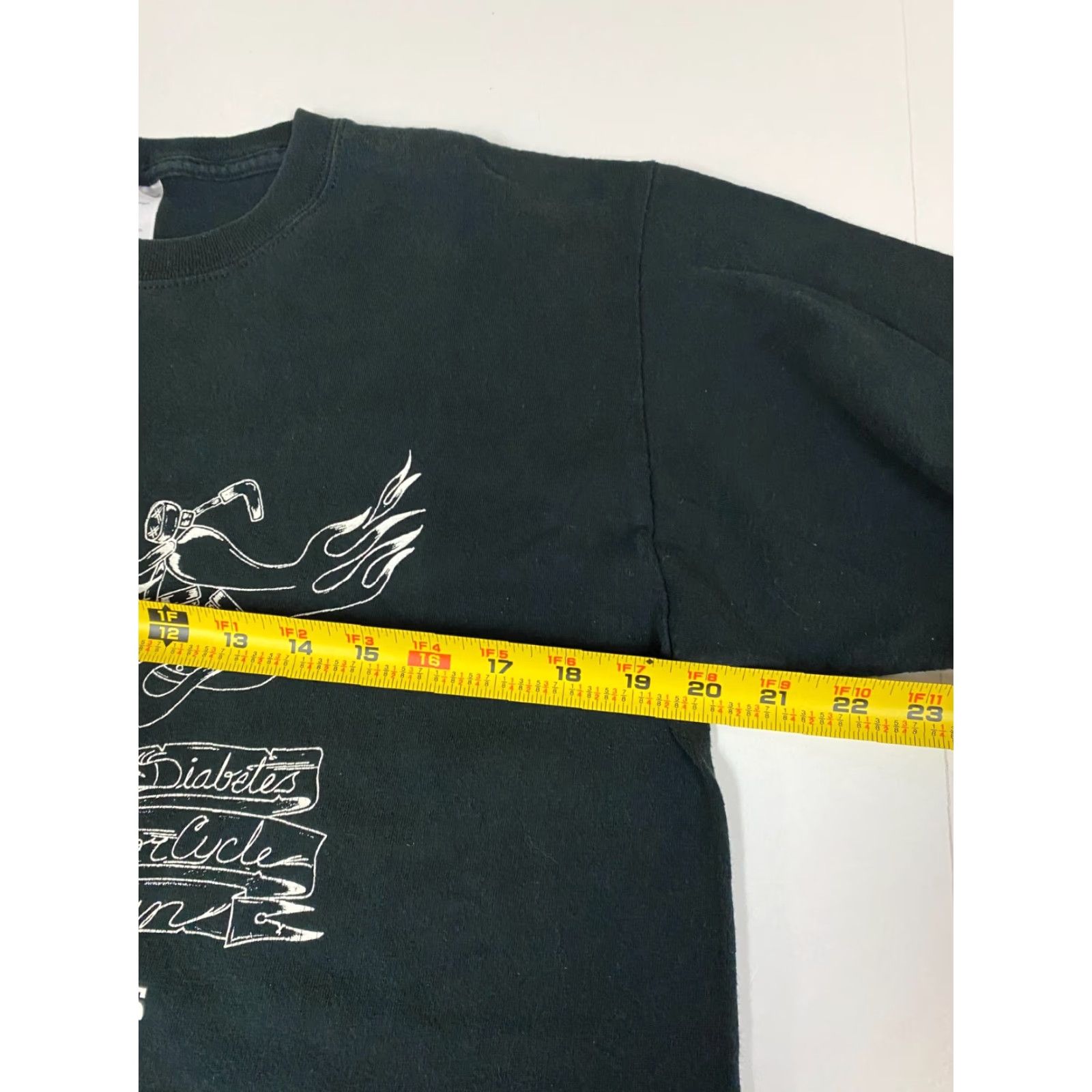 Gildan Black Bikers Mens Shirt Medium Bikers Against Diabetes Polo Short Sleeve Collared Knit Breathable Cotton Polyester Gildan Black 90s? Size US M / EU 48-50 / 2 - 5 Thumbnail
