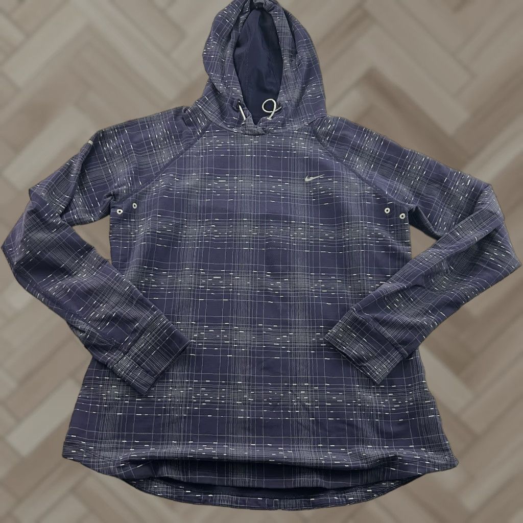 Nike Nike Dri-Fit Vented Hoodie Running Jacket Women’s Large Purple Athletic Jacket Hooded Size L / US 10 / IT 46 - 1 Thumbnail