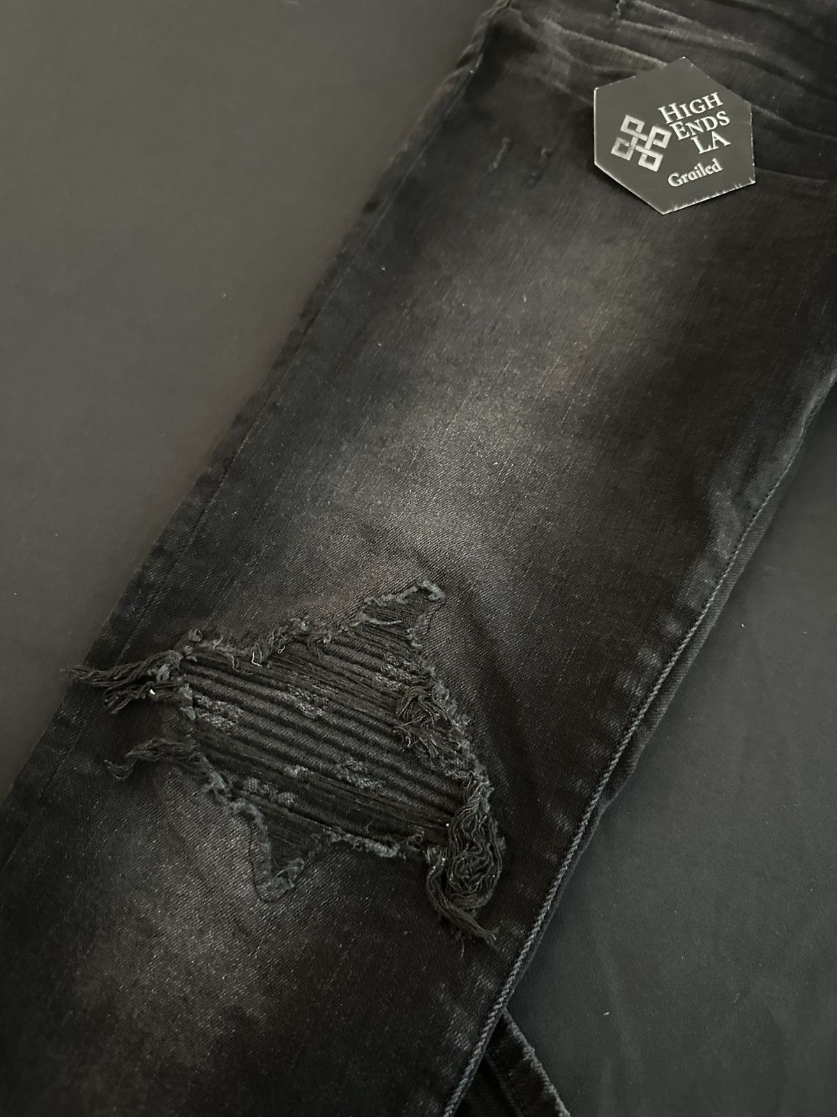 Amiri Amiri MX1 Bandana Jacquard Skinny Jeans Size US 32 / EU 48 - 2 Thumbnail
