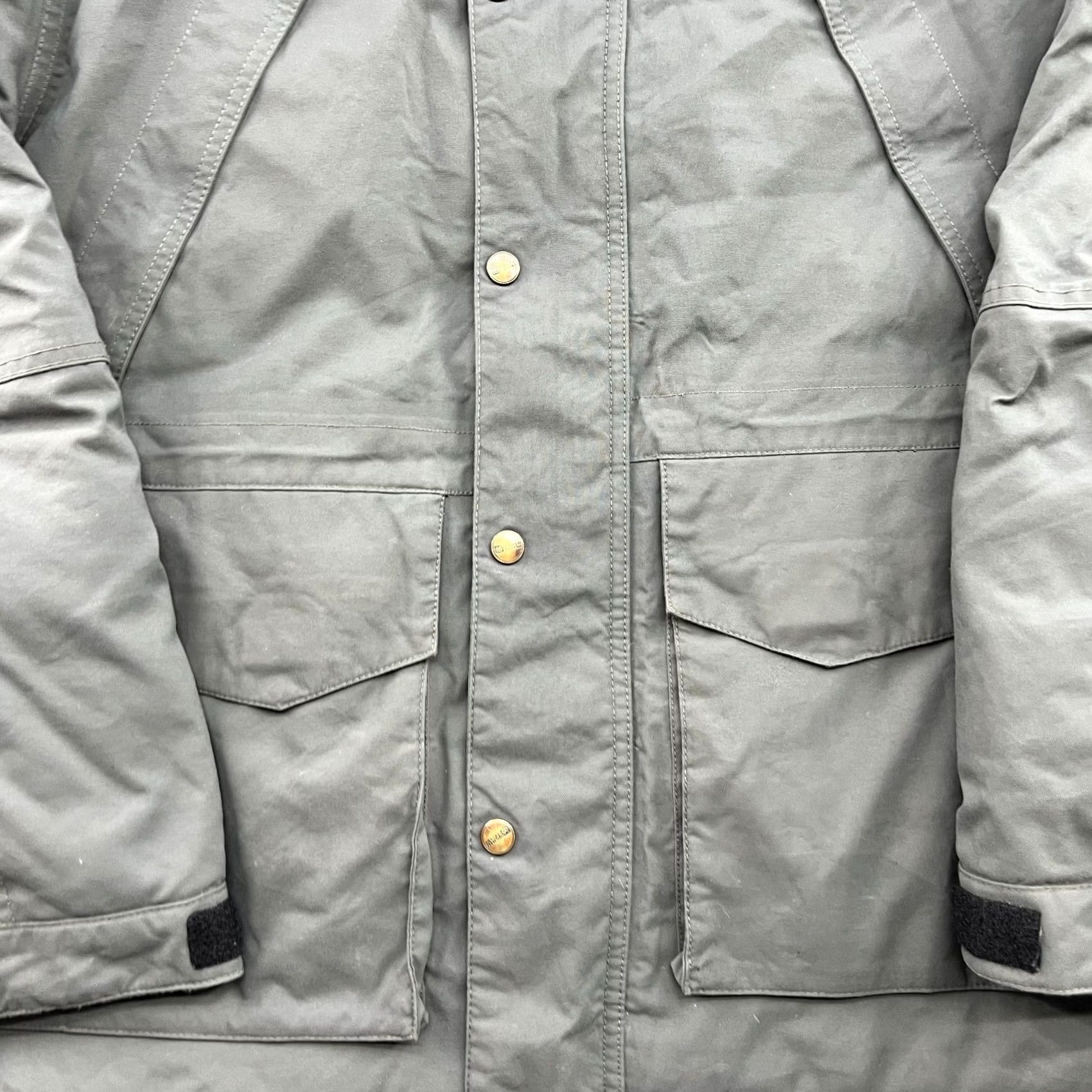 Vintage 66 Degree North Borsmork Goose Down Parka Jacket Mens Medium Hooded Gray Jacket Size US M / EU 48-50 / 2 - 4 Thumbnail