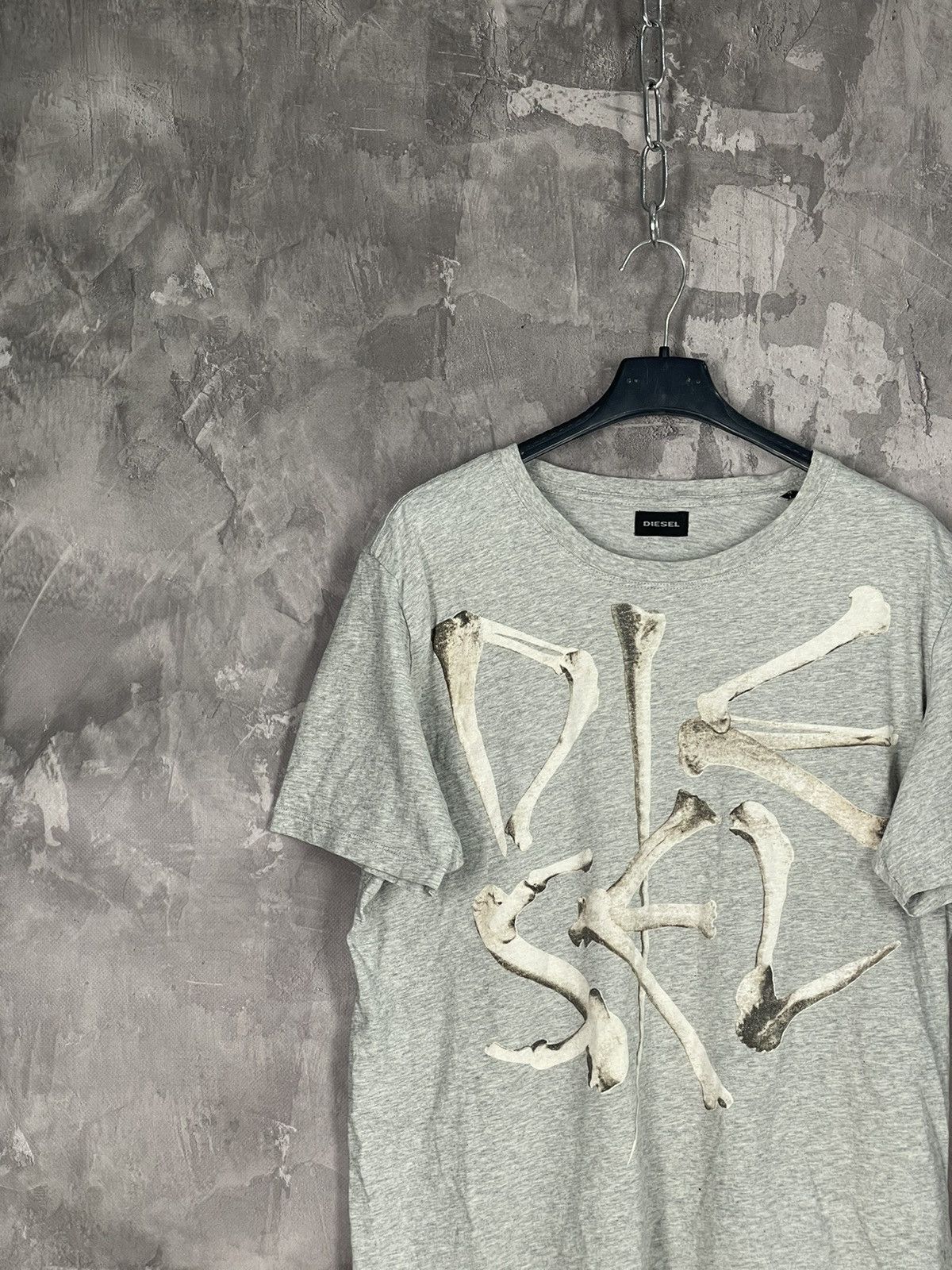 Diesel Diesel Avant Garde Y2K Vintage Japanese Logo T shirt Size US XL / EU 56 / 4 - 3 Thumbnail