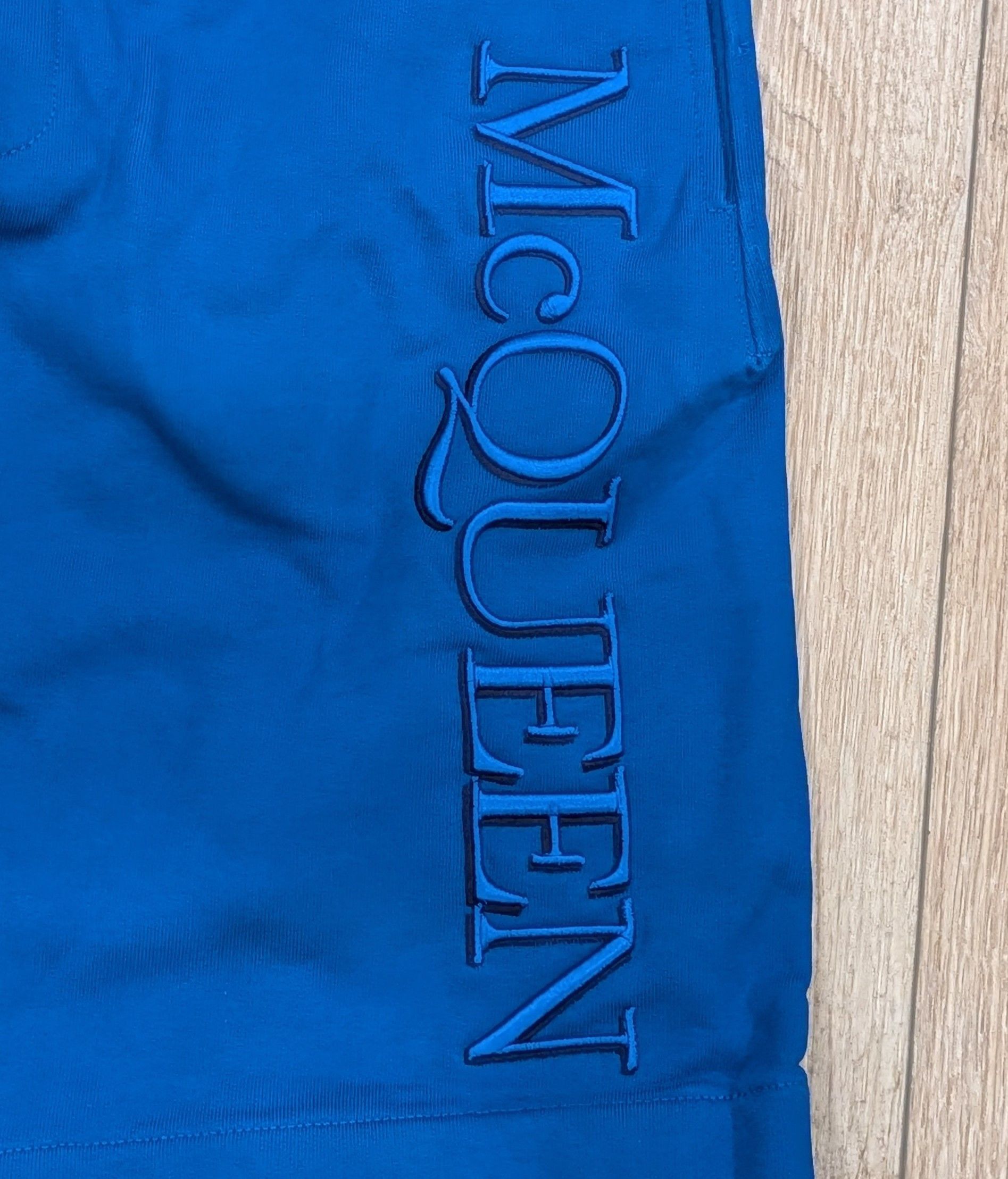 Alexander McQueen Alexander McQueen Logo Sweat Shorts Galatic Blue Small Size US 30 / EU 46 - 2 Thumbnail