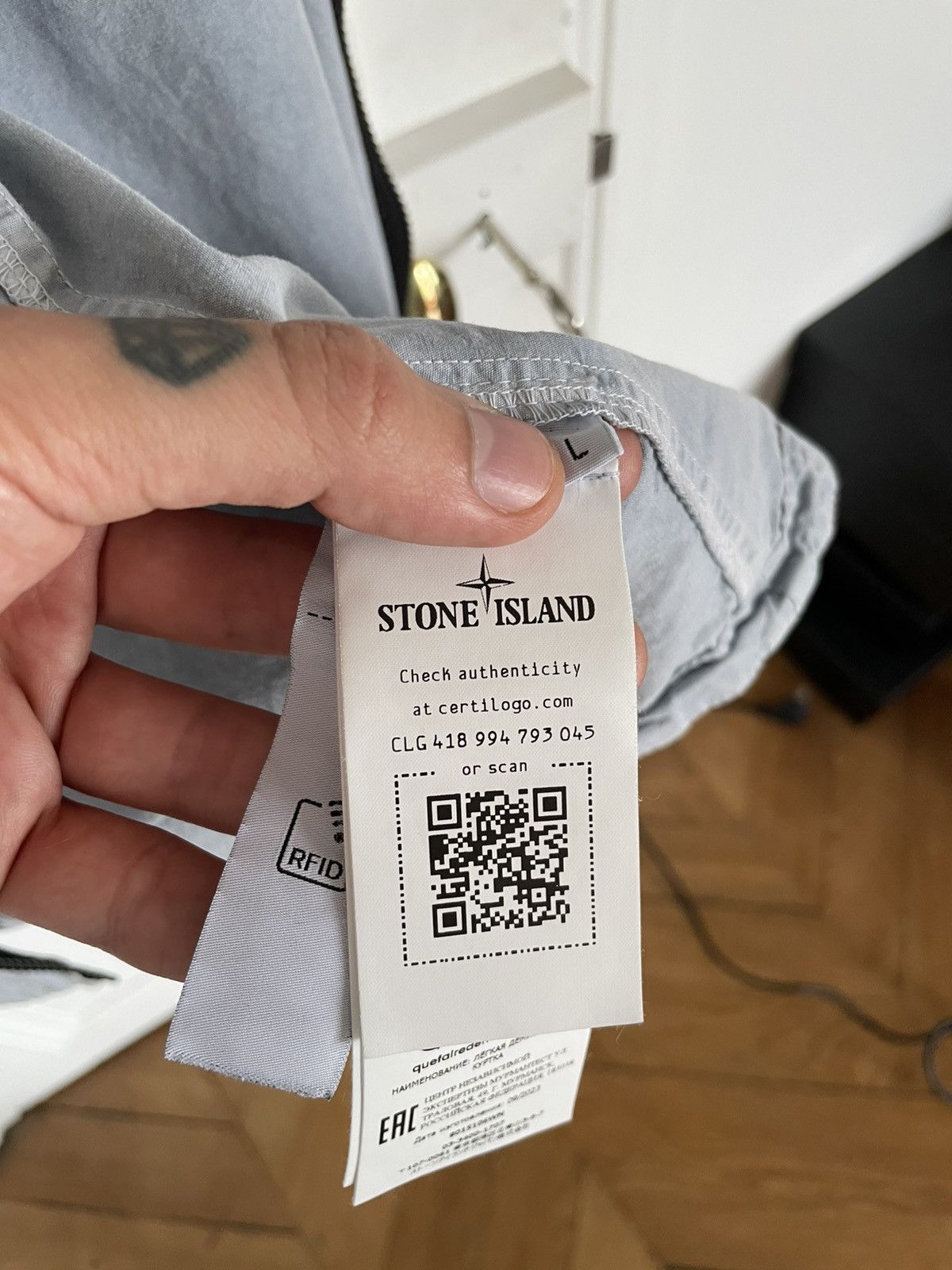 Stone Island Stone island Supima Overshirt Size US L / EU 52-54 / 3 - 7 Thumbnail
