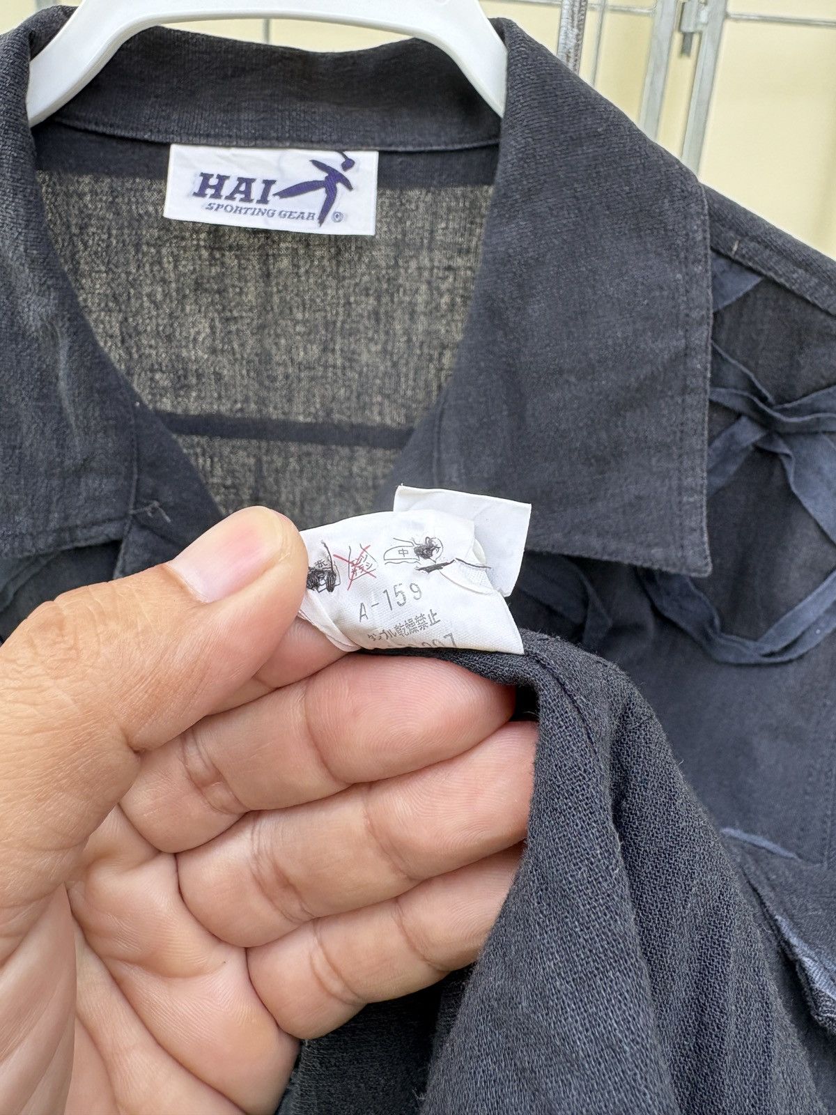 Hai Sporting Gear Hai Sporting Gear Issey Miyake black shirt Size US M / EU 48-50 / 2 - 8 Thumbnail