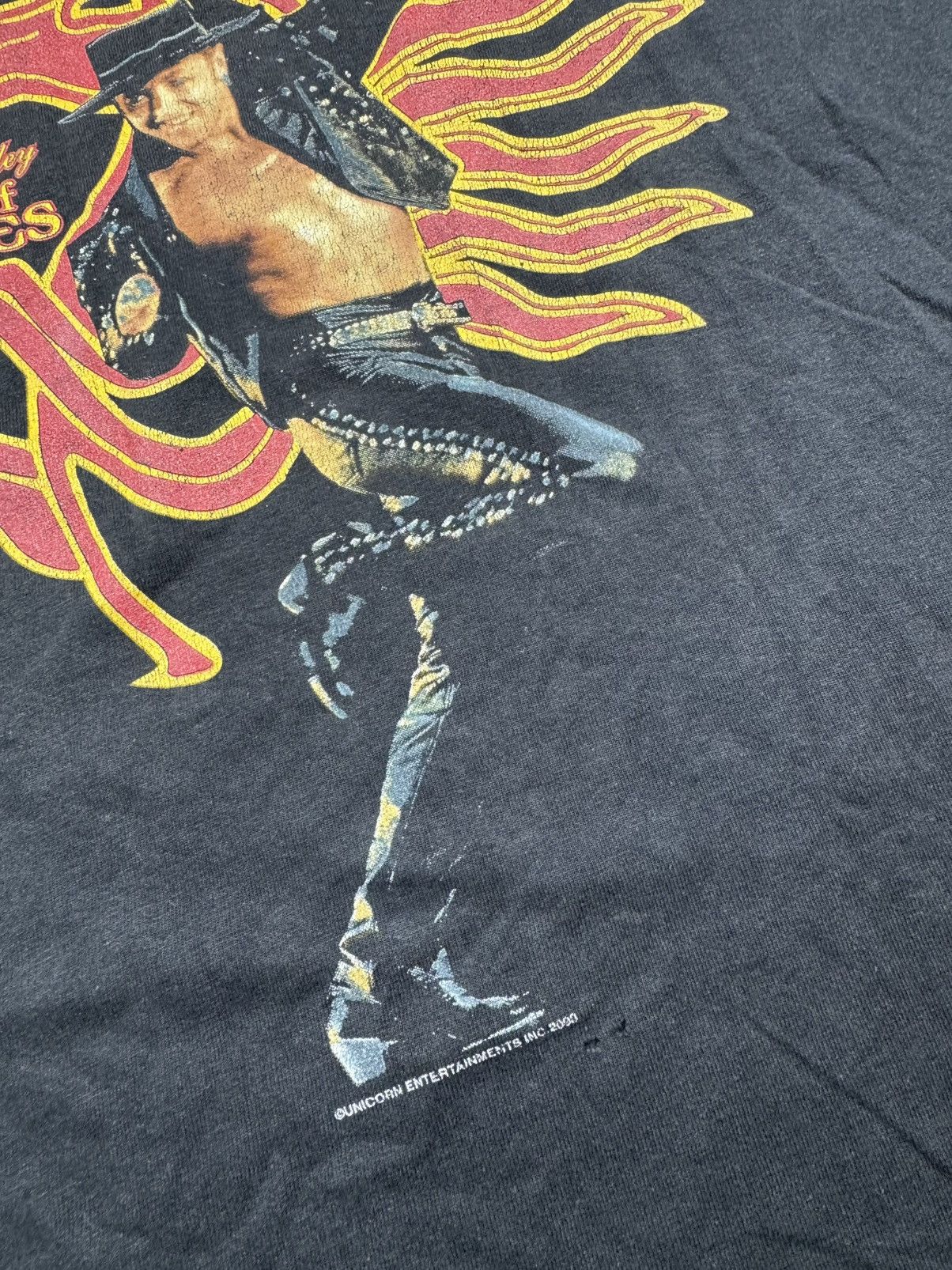 Band Tees Vintage 2000 Michael Flatley's "FEET OF FLAMES” Faded Band Size US XL / EU 56 / 4 - 5 Thumbnail