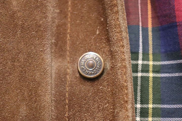 Polo Ralph Lauren × RRL Ralph Lauren × Ralph Lauren Ralph Lauren Polo Country Suede Jacket plaid lined (L) Size US L / EU 52-54 / 3 - 8 Thumbnail