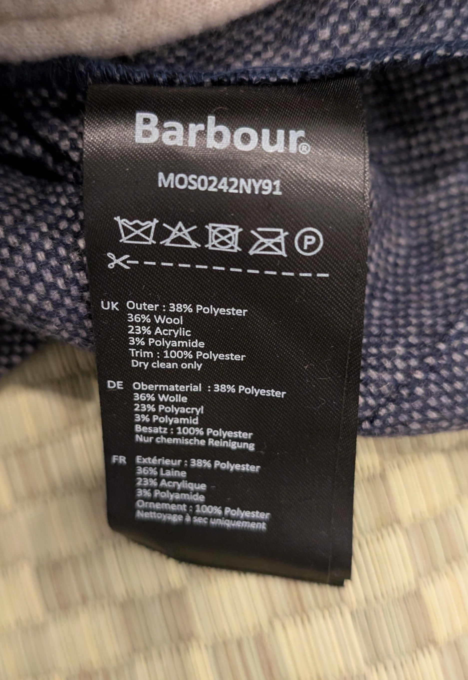 Barbour Barbour Thompson Wool Blend Overshirt Sherpa Shirt Jacket Size US S / EU 44-46 / 1 - 4 Thumbnail