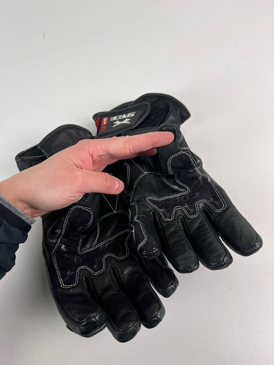 Other Spaoa leather motorcycle gloves Size ONE SIZE - 5 Thumbnail