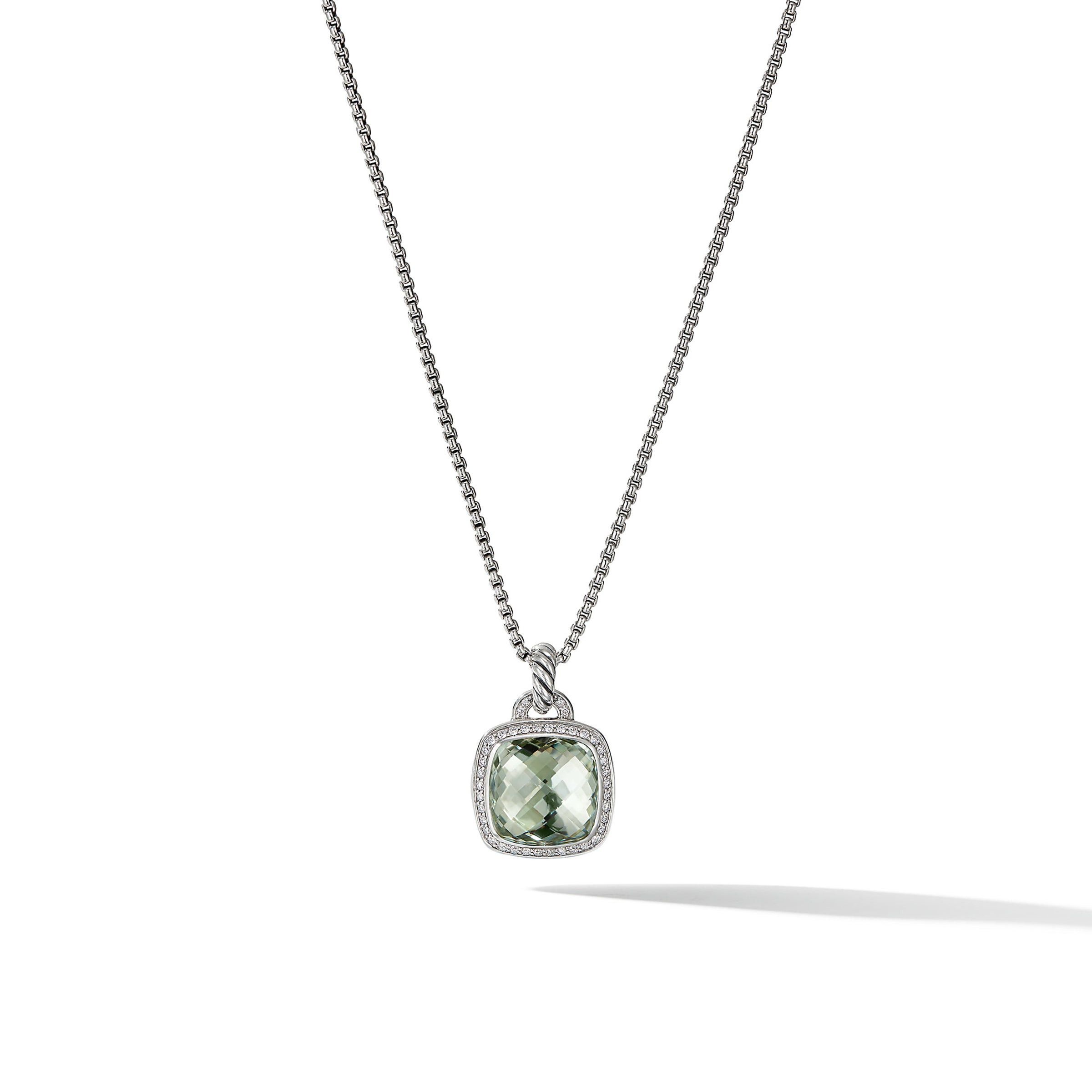 David Yurman o1w1db10525 D12454D Size:6/ Pendant in Silver with Diamond Size ONE SIZE - 1 Thumbnail