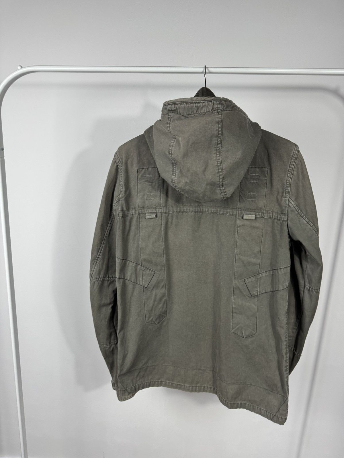 G-Star G Star RAW Military Field Jacket Distressed Hooded Utility M Size US M / EU 48-50 / 2 - 14 Thumbnail