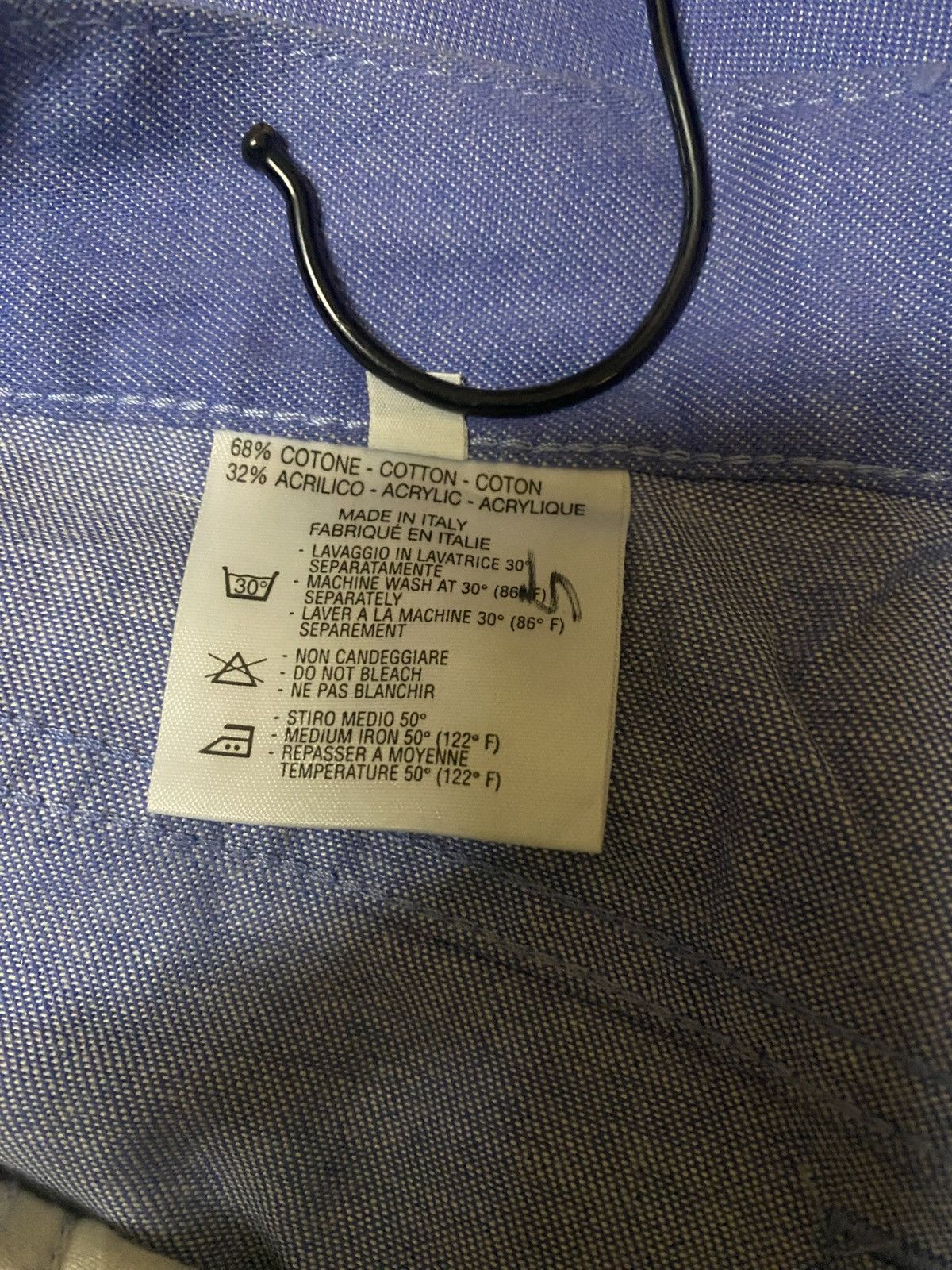 Versace Versace Classic Workwear Light Denim Made In Italy Size US 36 / EU 52 - 11 Thumbnail