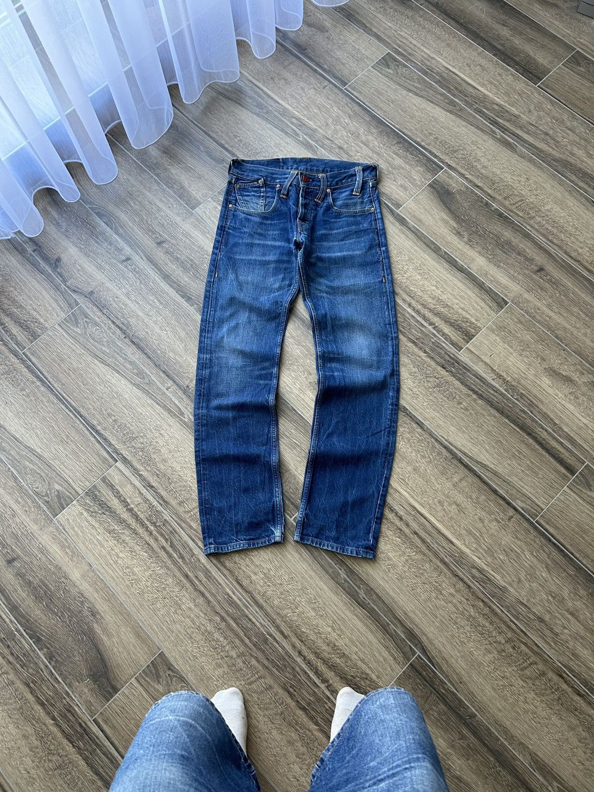 Levi's Vintage Clothing Levis Red Limited Edition jeans R button Japanese denim Size US 33 - 2 Thumbnail