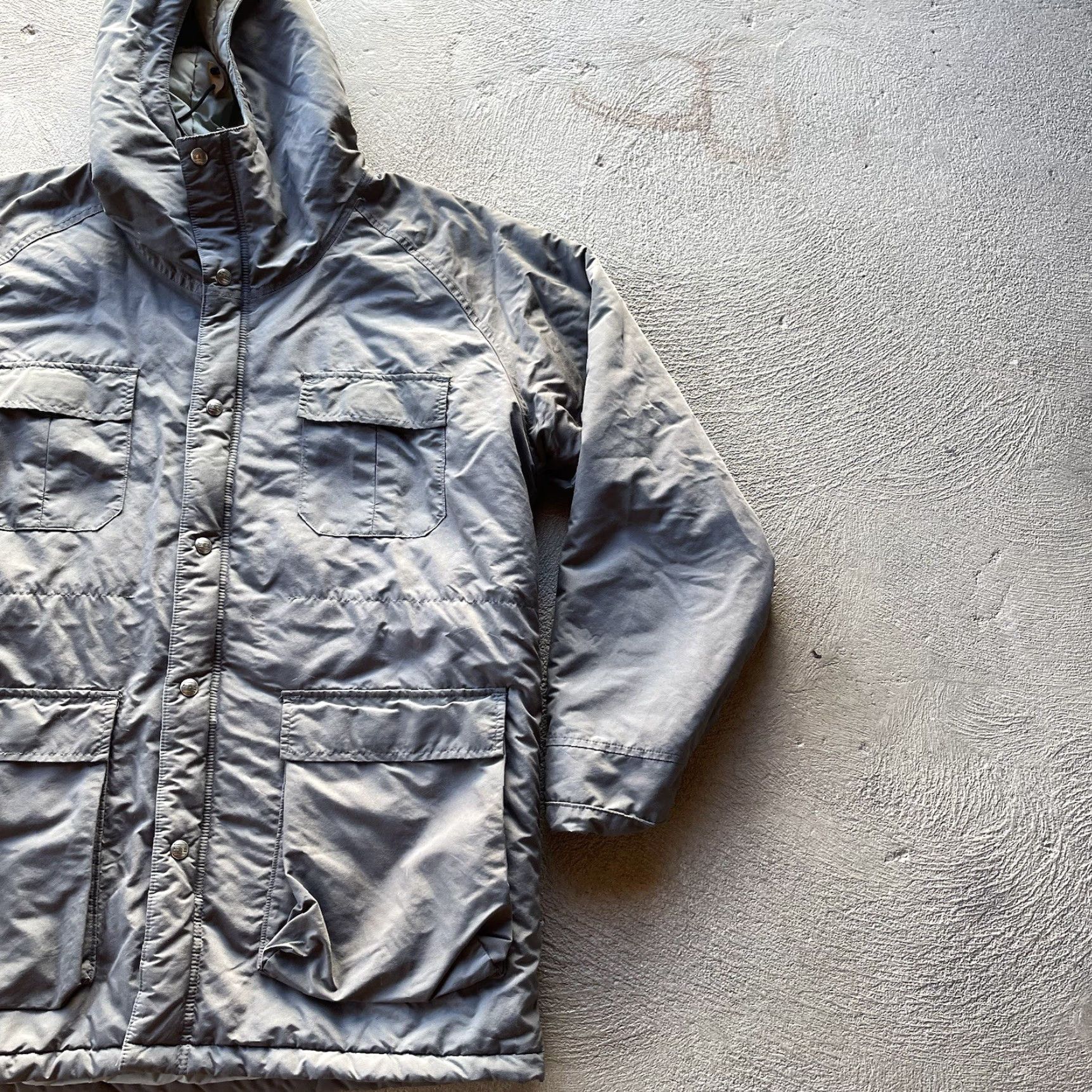 Vintage L.L. Bean Jacket Mens Large Gray Baxter State Parka Coat Zip Up Outdoor Vintage Size US L / EU 52-54 / 3 - 3 Thumbnail