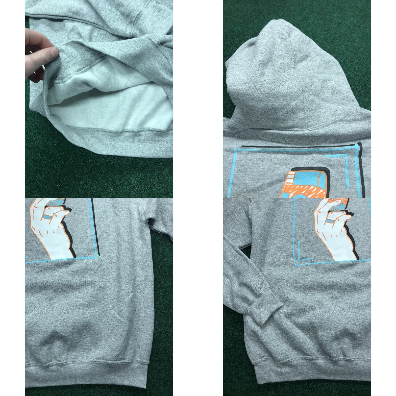 Vintage David's Disposable Hoodie David Dobrik Hoodie Unisex Adult M Gray TikTok YouTube Merchandise Size M / US 6-8 / IT 42-44 - 8 Thumbnail