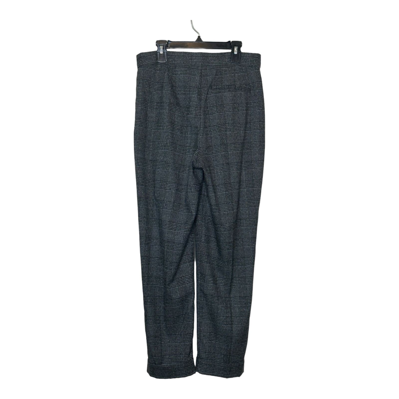 Zara Zara plaid pleated cuffed ankle hems pants size XS Size 30" / US 8 / IT 44 - 10 Thumbnail