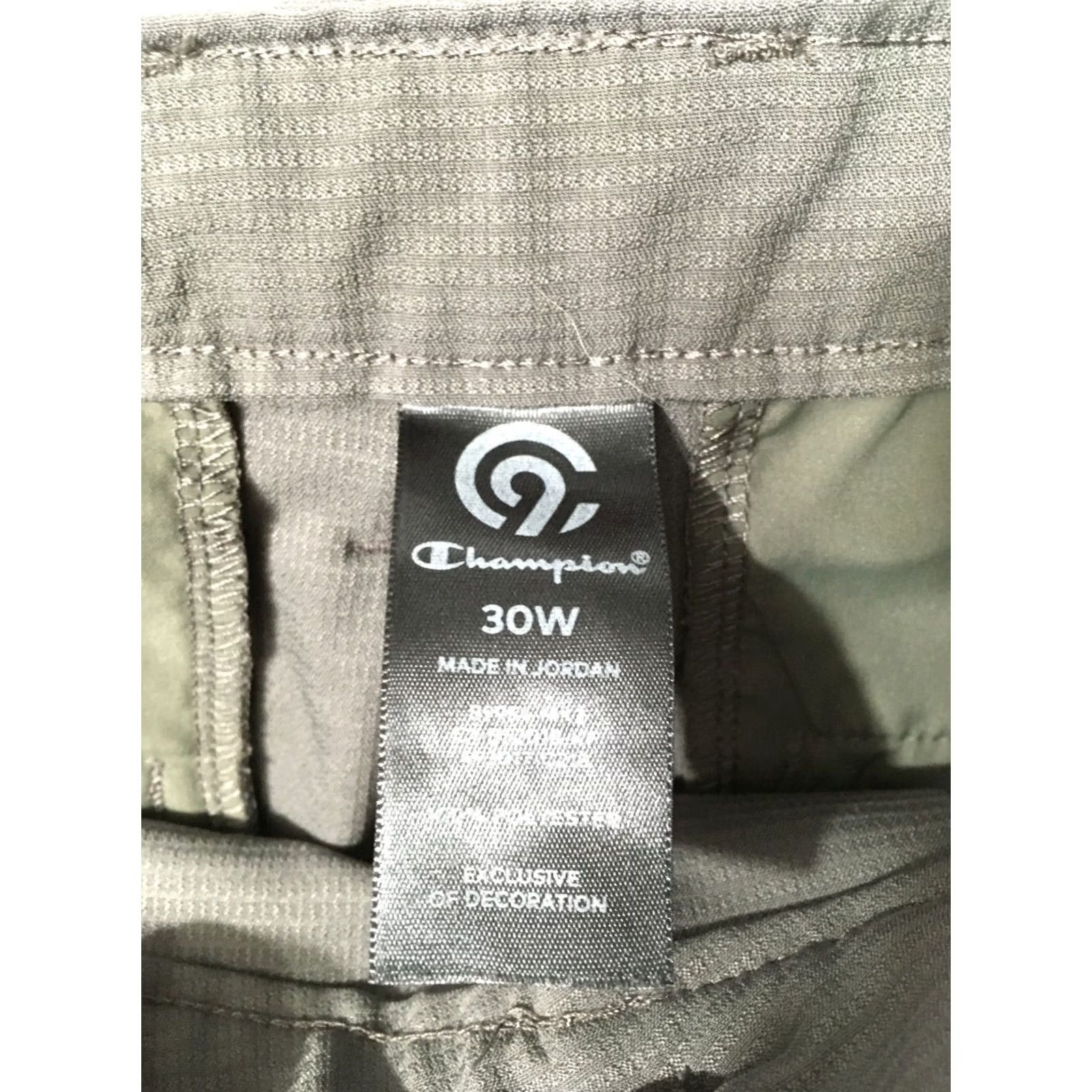 Champion Champion Men's Shorts 30 Gray Performance Lightweight Woven Active Shorts 30 Regular Mens Gray Size US 30 / EU 46 - 5 Thumbnail