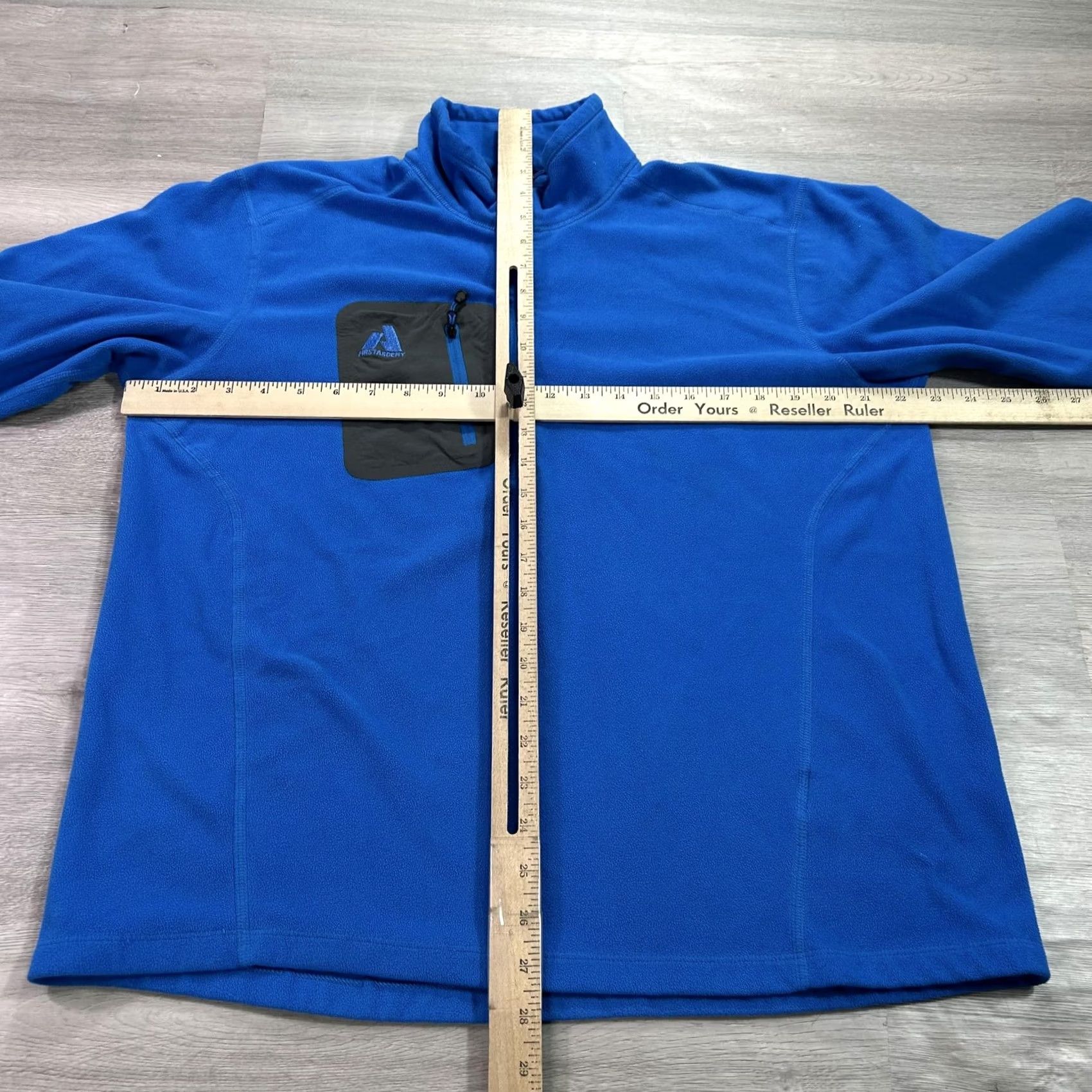 Eddie Bauer Eddie Bauer First Ascent Fleece Pullover Mens Large Blue 1/4 Zip Hiking Top Size US L / EU 52-54 / 3 - 5 Thumbnail