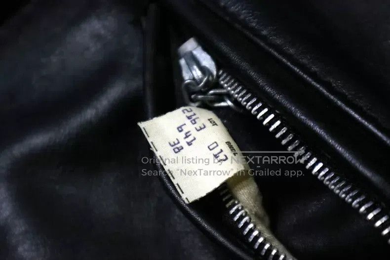Schott 641 Straight stand-up collar leather jacket Size US M / EU 48-50 / 2 - 6 Thumbnail