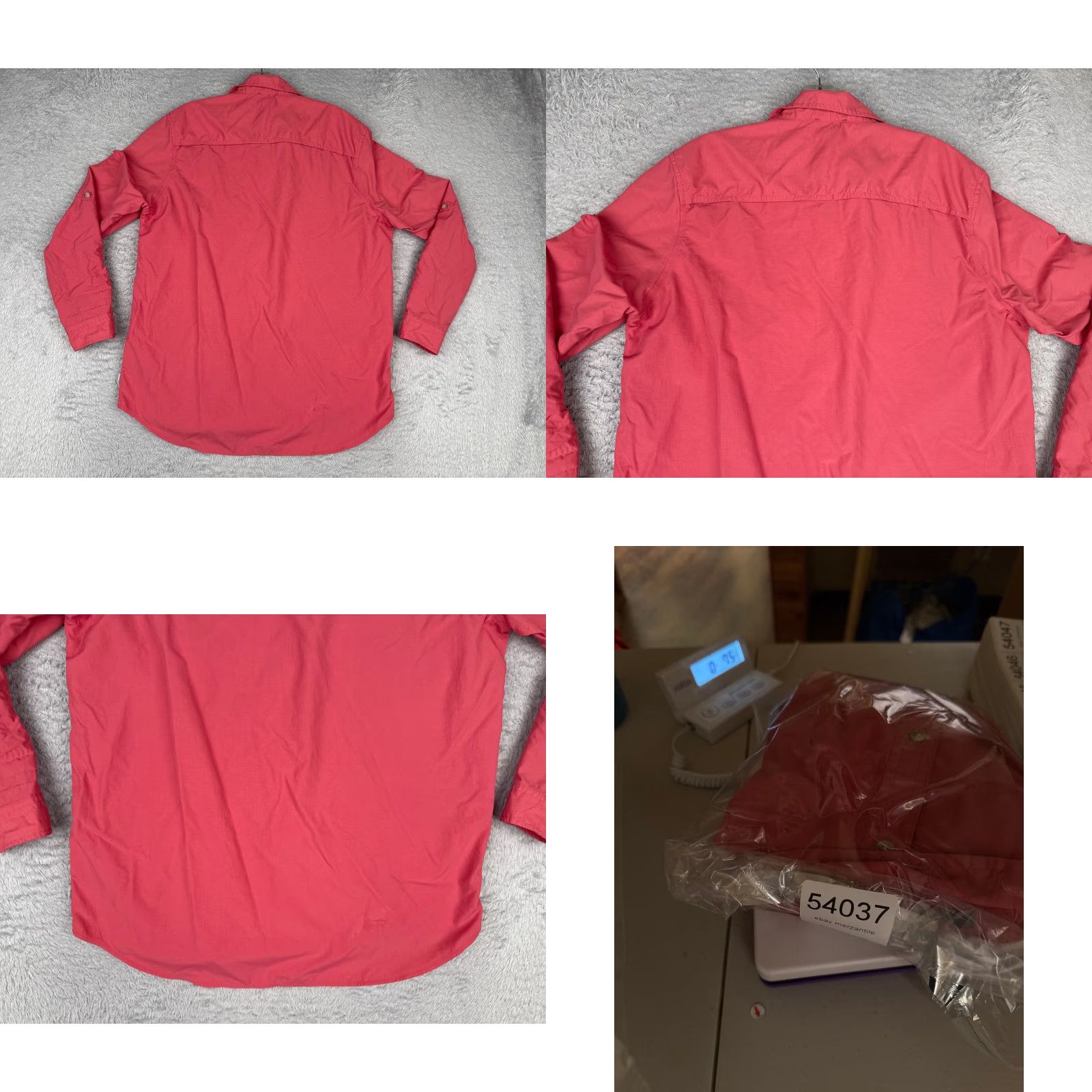 Eddie Bauer Eddie Bauer Shirt Women Large Tall Pink Button Up Vented Fish Angler Long Sleeve Size L / US 10 / IT 46 - 9 Thumbnail