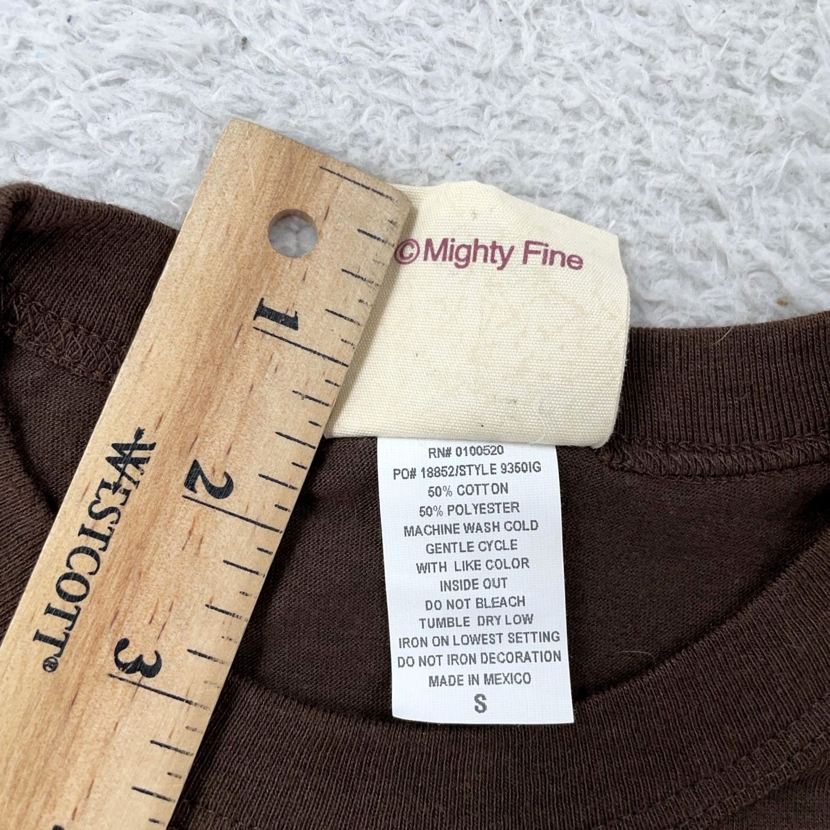 Vintage Vtg Ford Genuine Parts T-Shirt Small Brown Truck Car Racing Tee Logo Mighty Fine Size US S / EU 44-46 / 1 - 8 Thumbnail