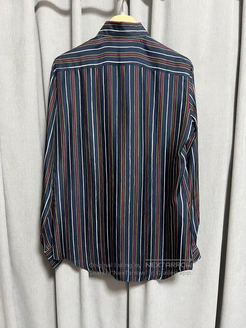 Loro Piana Loro Piana Heavyweight silk striped shirt Size XS / US 0-2 / IT 36-38 - 5 Thumbnail