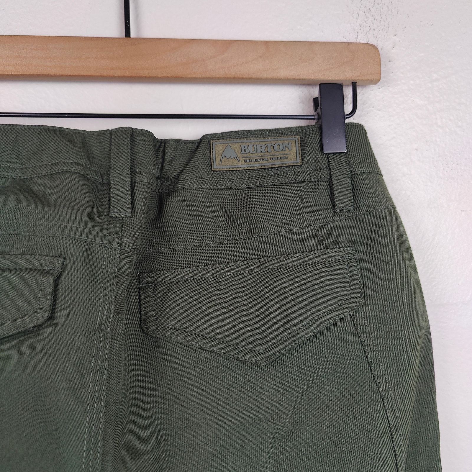 Burton Burton Vida 2L Stretch Snowboarding Pants XS Forest Moss Size 26" / US 2 / IT 38 - 7 Thumbnail