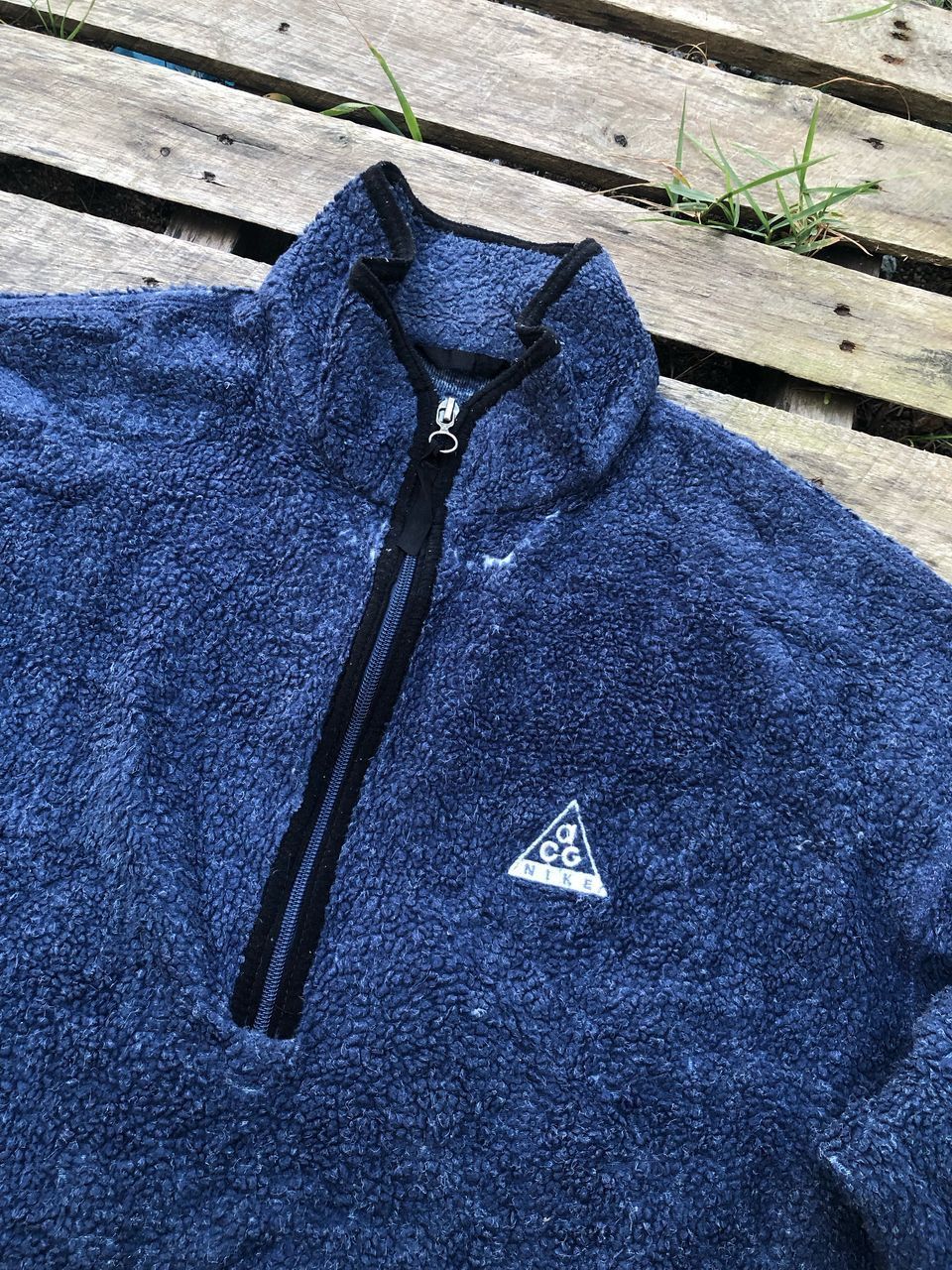Nike × Nike ACG × Vintage Vintage Nike ACG Half Zip Fleece Jacket Size US L / EU 52-54 / 3 - 5 Thumbnail