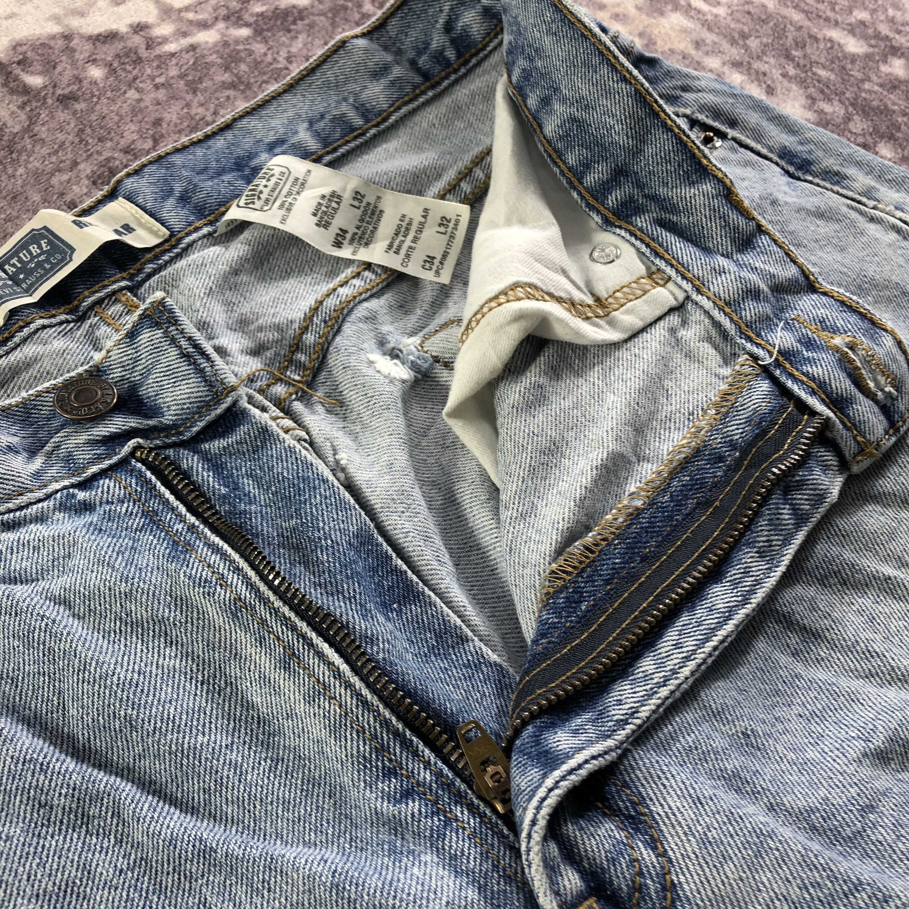 Levi's × Signatures × Vintage Vintage Levis Signature Jeans-JM3414 Size US 34 / EU 50 - 10 Thumbnail