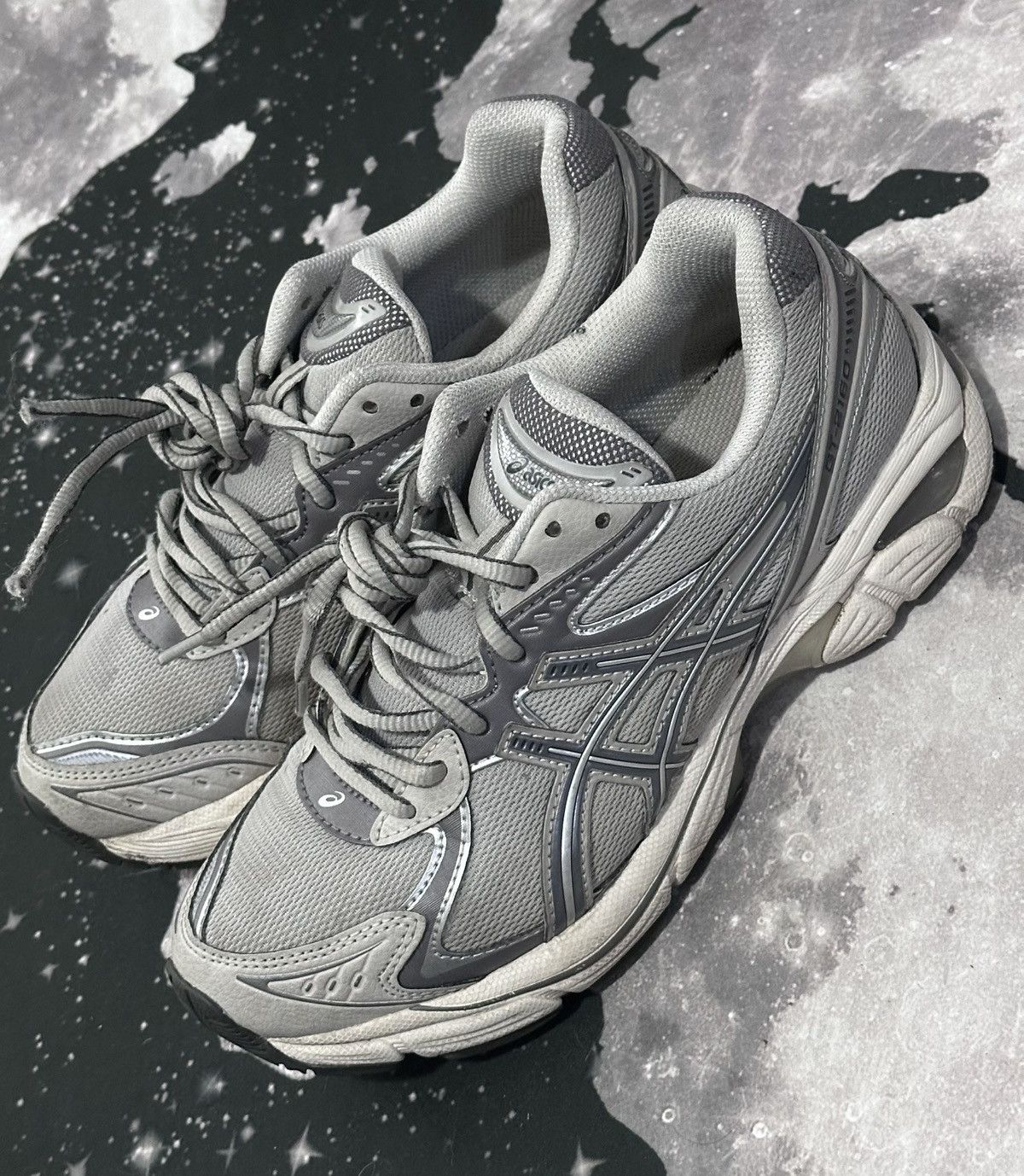 Asics Asics GT-2160 Oyster Grey Carbon Sneakers Size US 5.5 / EU 38 - 1 Thumbnail