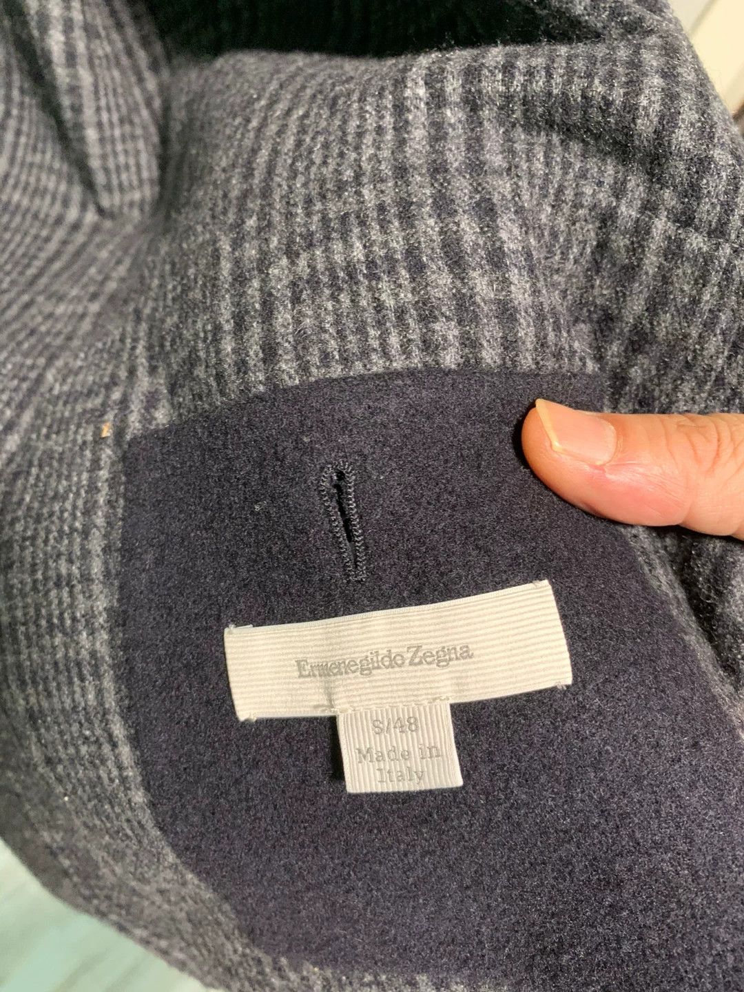 Ermenegildo Zegna Ermenegildo Zegna Cashmere Jacket 48 S Cashmere/Wool Size US S / EU 44-46 / 1 - 2 Thumbnail