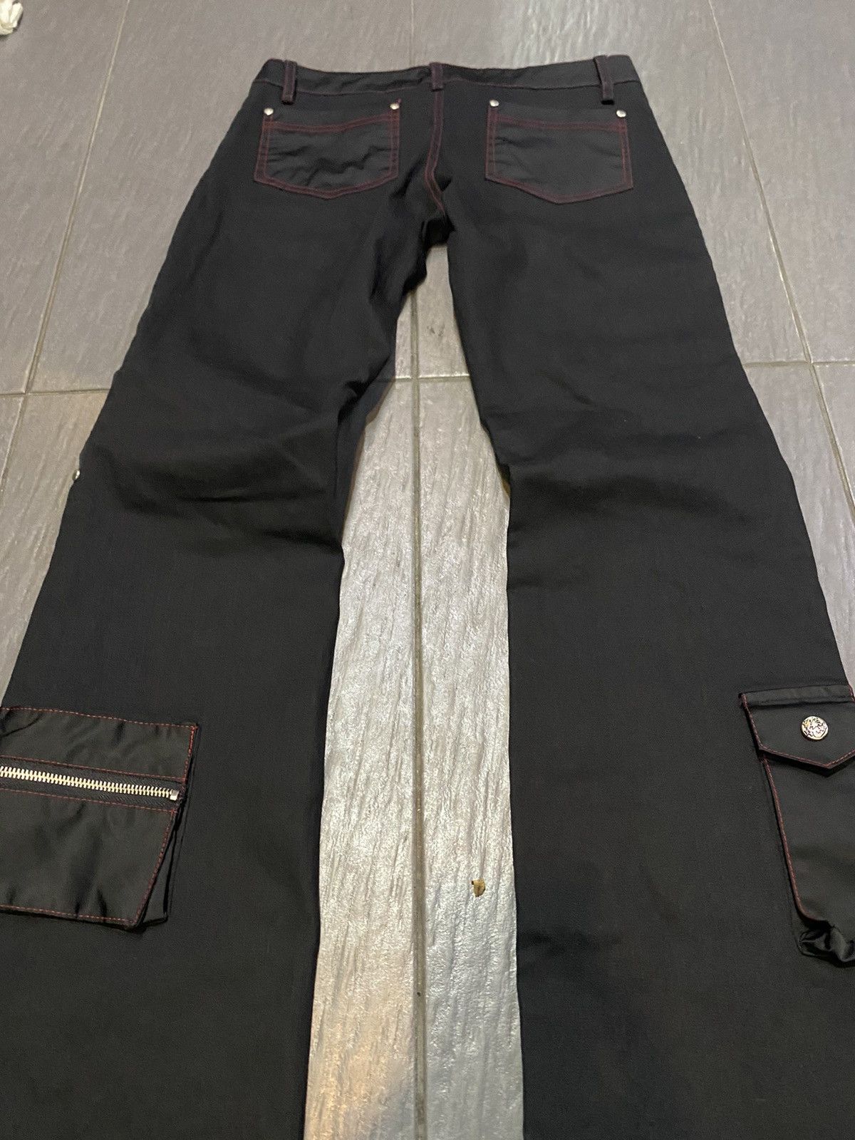 Hysteric Glamour × Japanese Brand × Tornado Mart Flare jeans skulls 💀 Multipocket Boot Cut Size US 29 - 5 Thumbnail