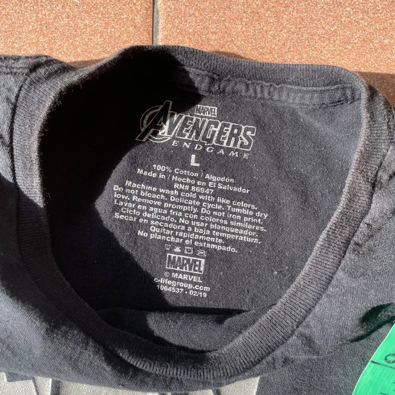 Marvel Comics AVENGERS THE ENDGAME MARVEL TSHIRT GRAPHIC Size US L / EU 52-54 / 3 - 4 Thumbnail