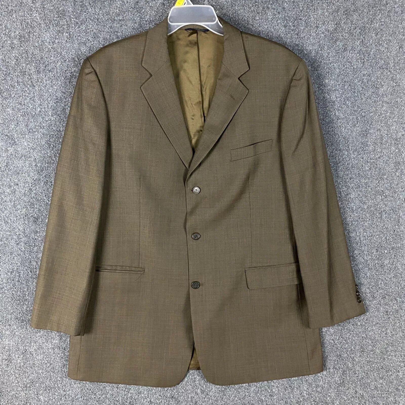 Other Brooks 346 Blazer Suit Men's Size 46 L 100% Wool 3 Buttons Size 46L - 1 Thumbnail