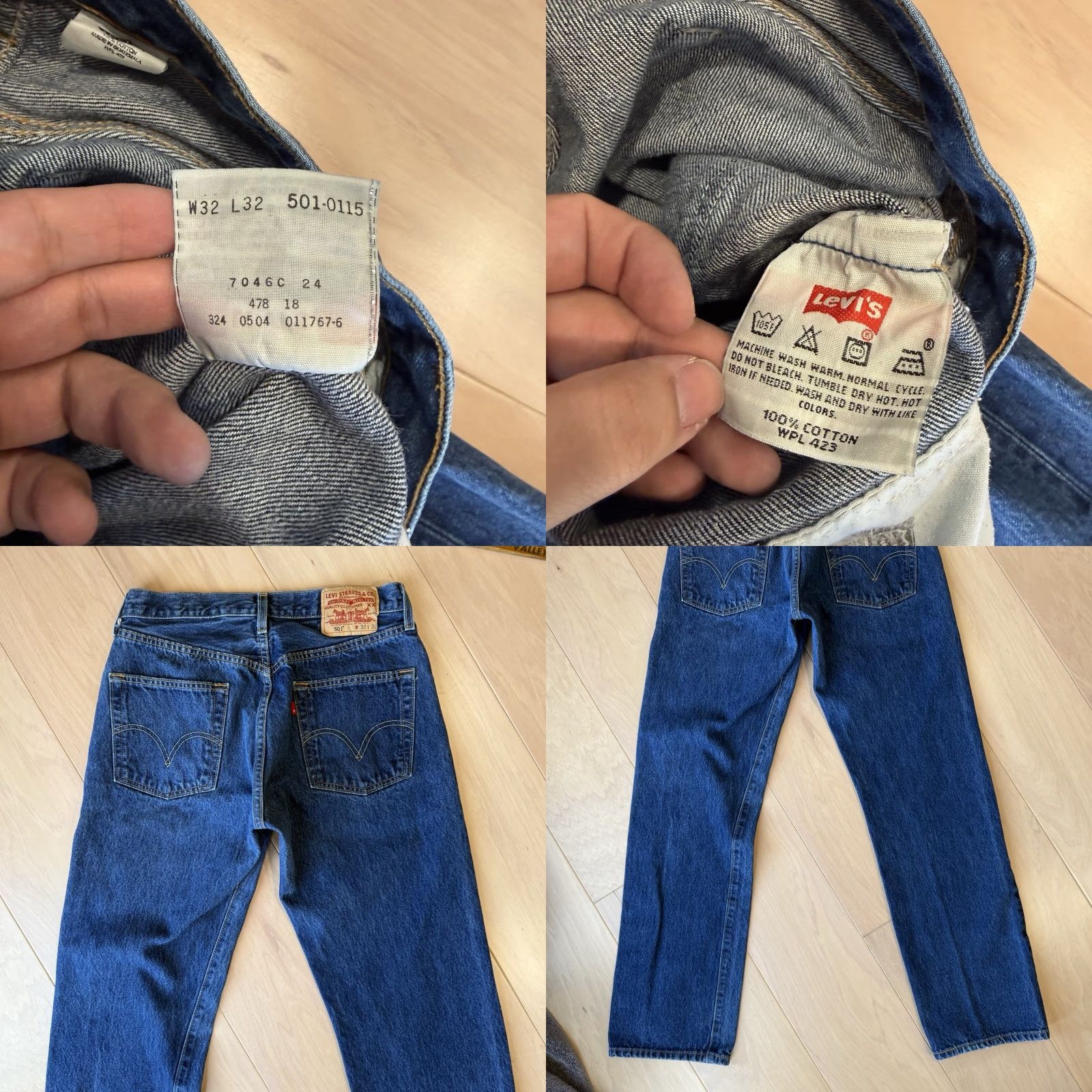 Levi's VINTAGE Levi's 501 Jeans Shirt? Size 30" / US 8 / IT 44 - 8 Thumbnail