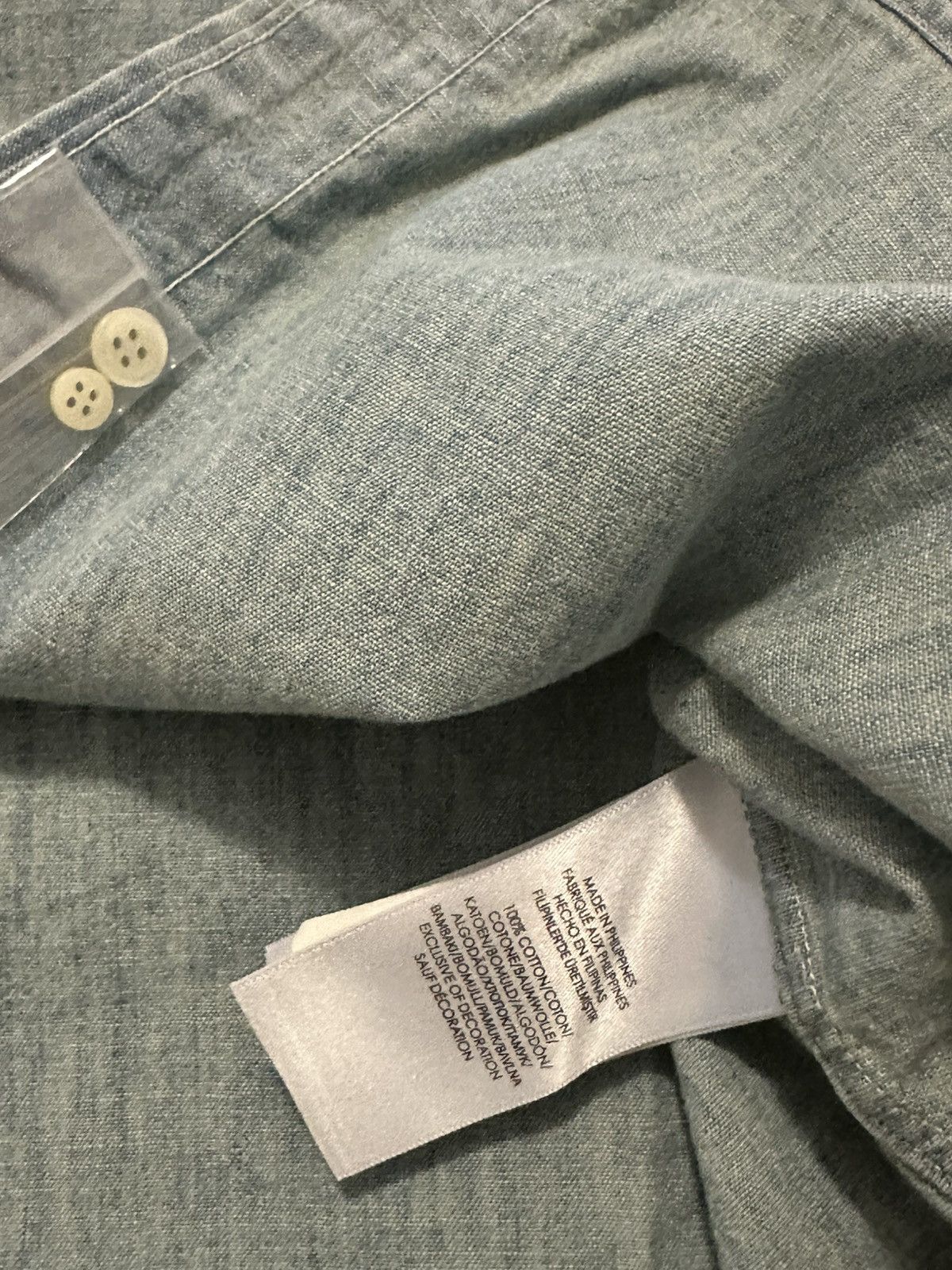 Polo Ralph Lauren Denim-style Ralph Lauren short sleeve button-up Size US S / EU 44-46 / 1 - 5 Thumbnail