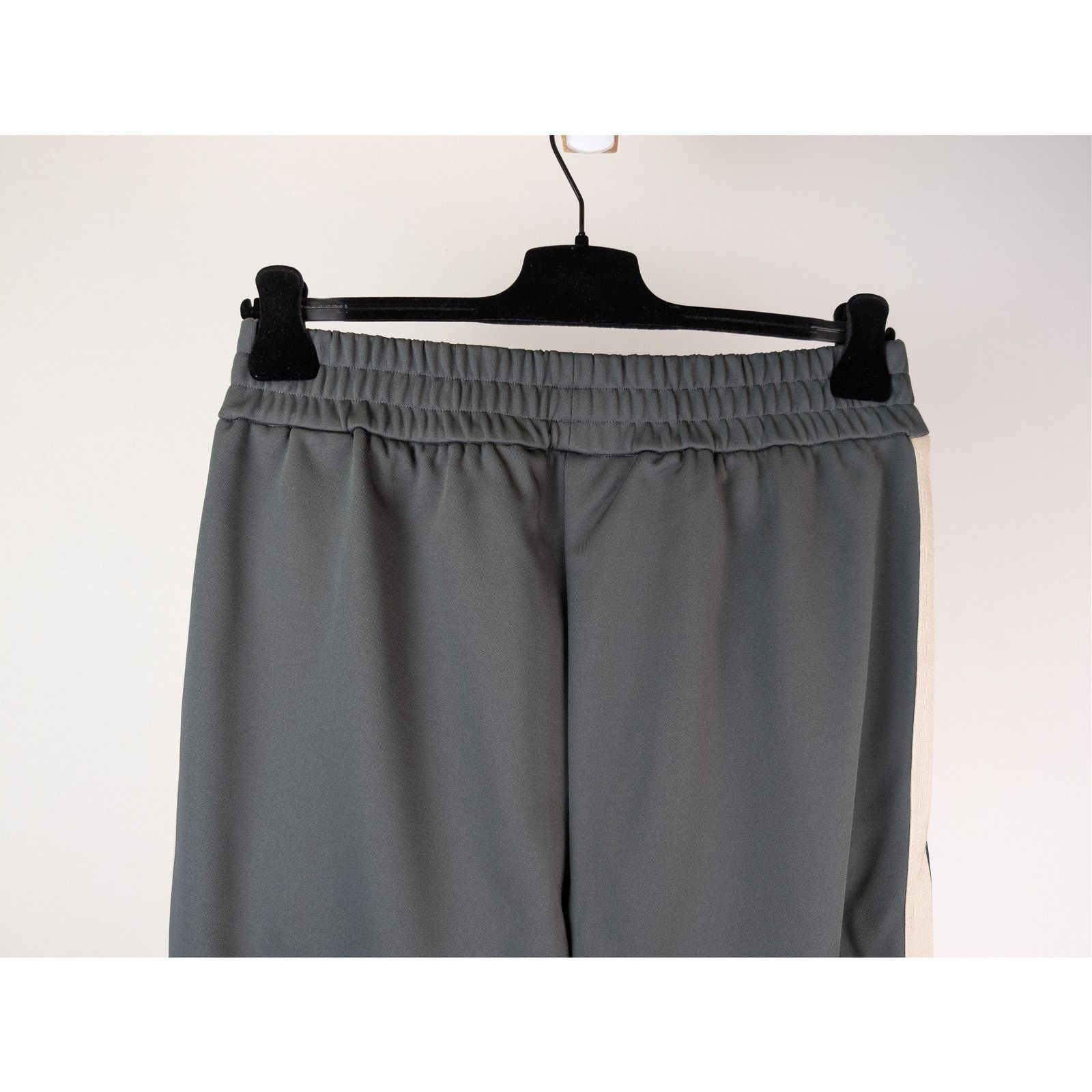 Palm Angels o1rshd1 Q:2 / New Classic Track Pants in Dark Grey / White Size US 36 / EU 52 - 11 Thumbnail