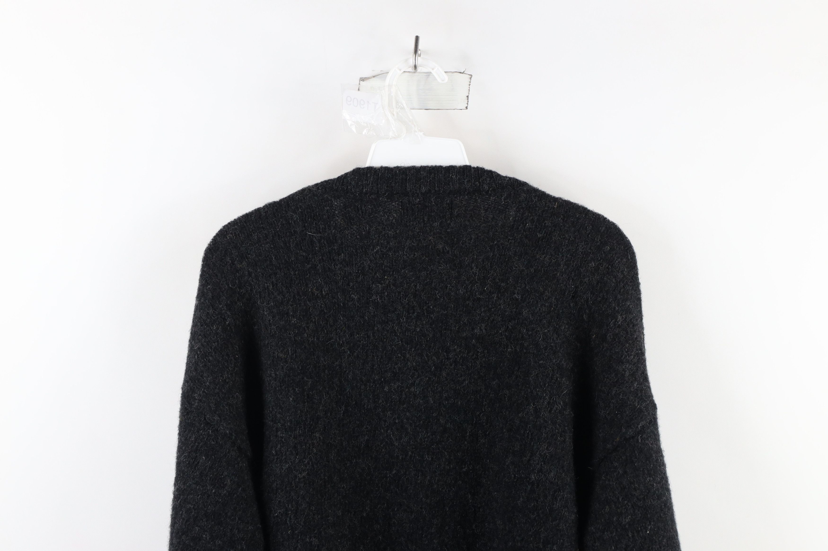Vintage Vintage 90s Streetwear Heavyweight Shetland Wool Sweater Size L / US 10 / IT 46 - 7 Thumbnail