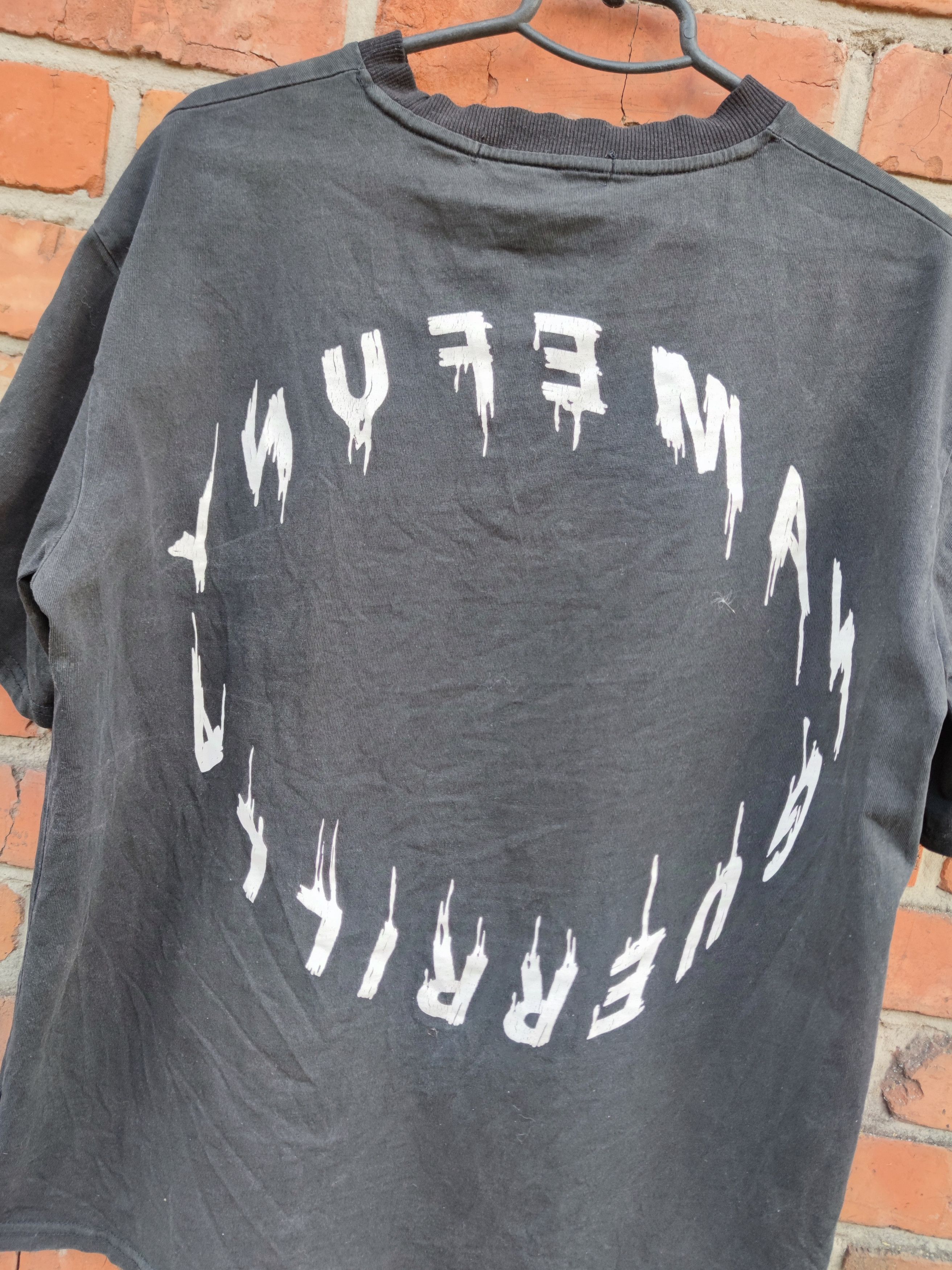 Rap Tees Name Funny Guerilla mens Black Garment Dyed Streetwear tee Size US M / EU 48-50 / 2 - 7 Thumbnail