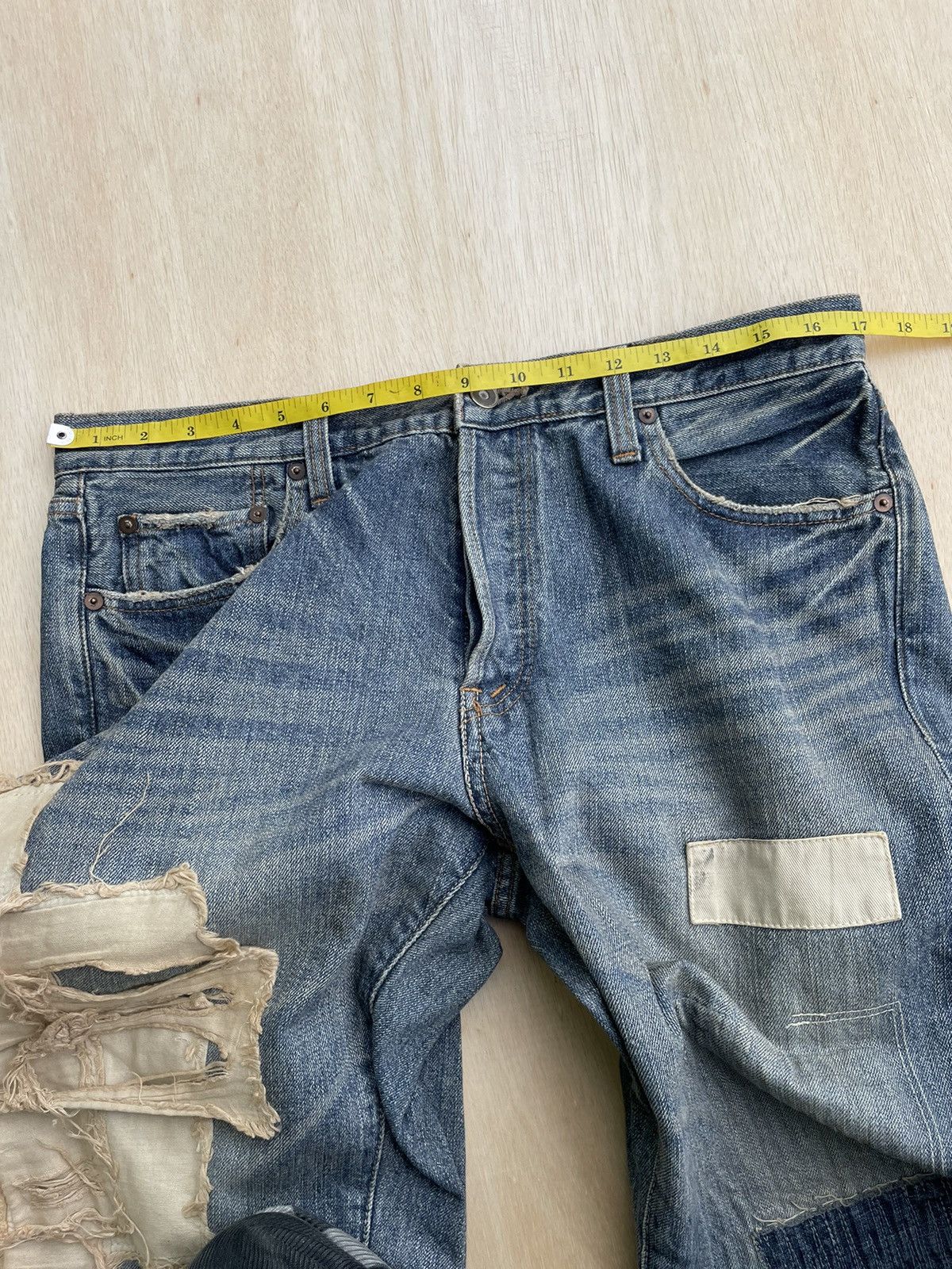 Beauty Beast × Japanese Brand × Vintage Vintage John bull Distressed Denim Jeans Size US 34 / EU 50 - 12 Thumbnail