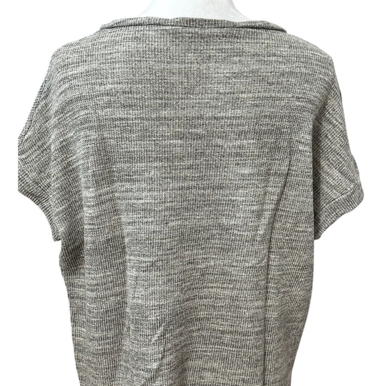 Other Piazza Italia "Under Love" TShirt Short Sleeve Gray Black 2X Size XXL / US 16-18 / IT 52-54 - 5 Thumbnail
